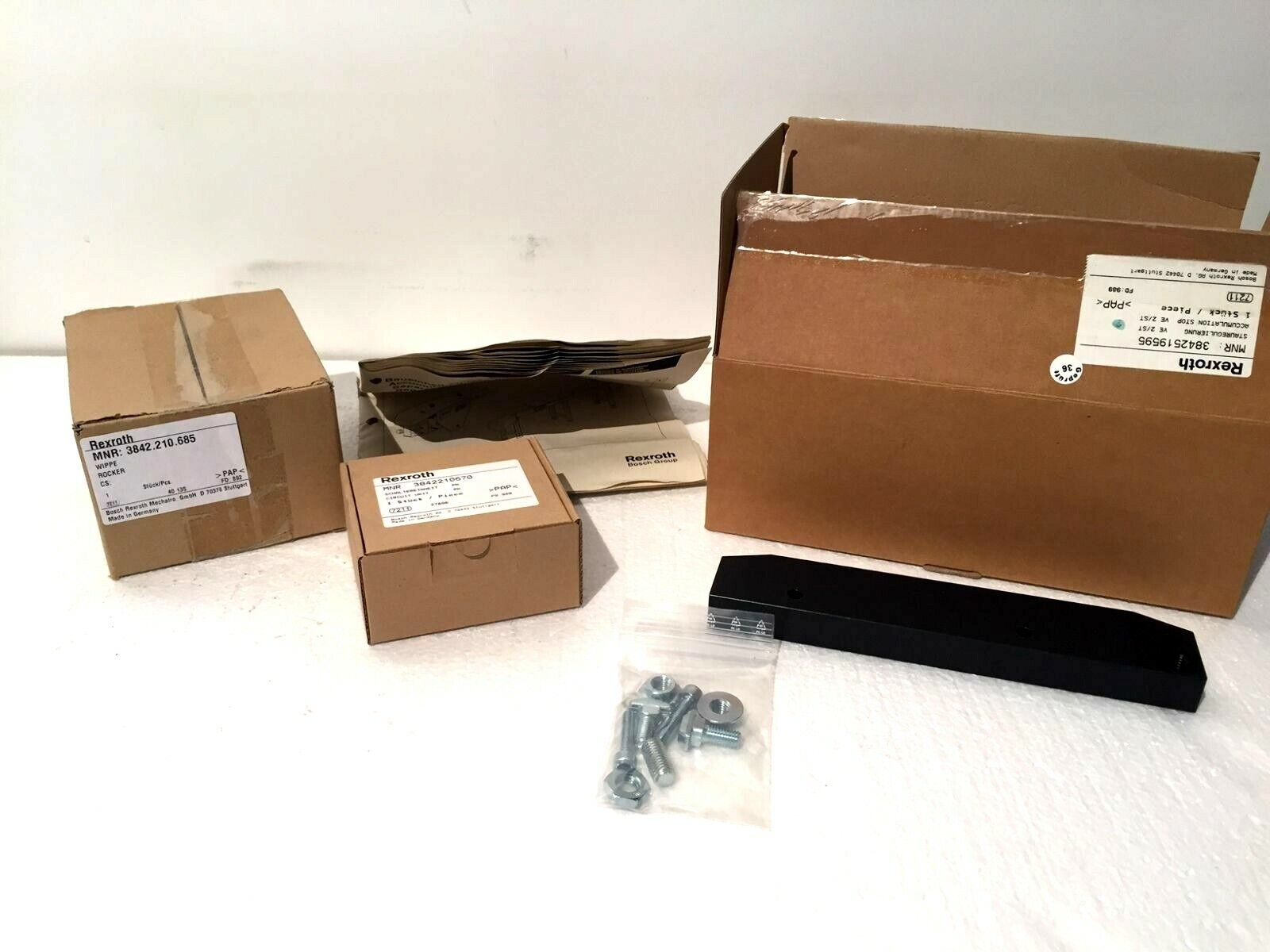 Bosch Rexroth 3842519595 Accumulation Stop Gate VE 2/ST - New - Maverick Industrial Sales