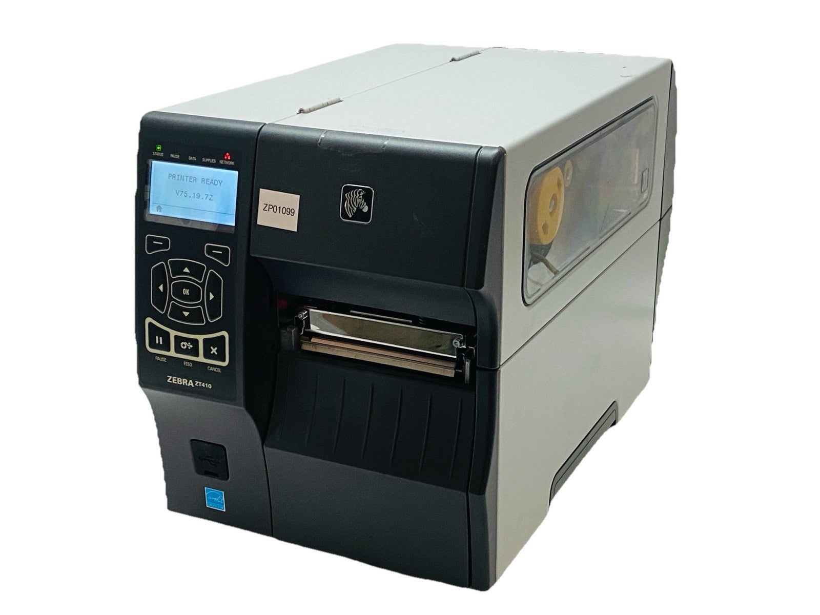 Zebra ZT410 Thermal Transfer Industrial Barcode Printer ZT41042-T010000Z - Maverick Industrial Sales