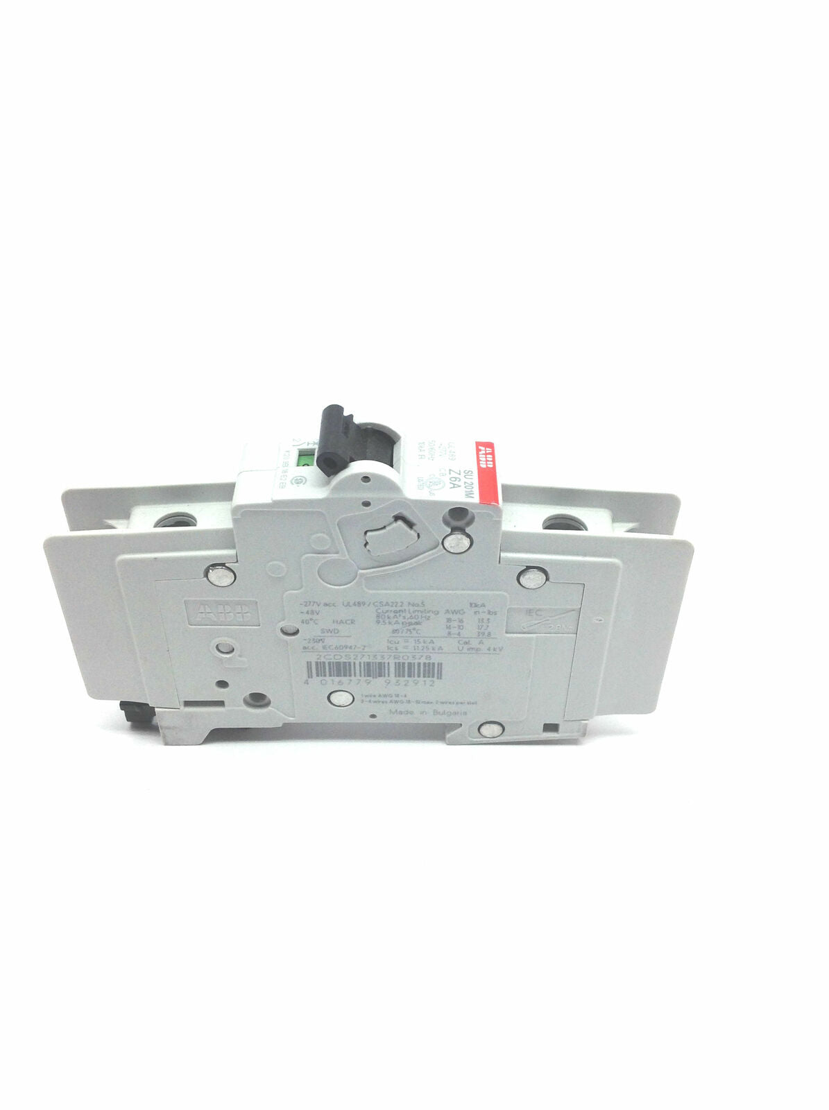 ABB SU 201M Z 6A 277V 50/60Hz Din Rail Circuit Breaker - Maverick Industrial Sales