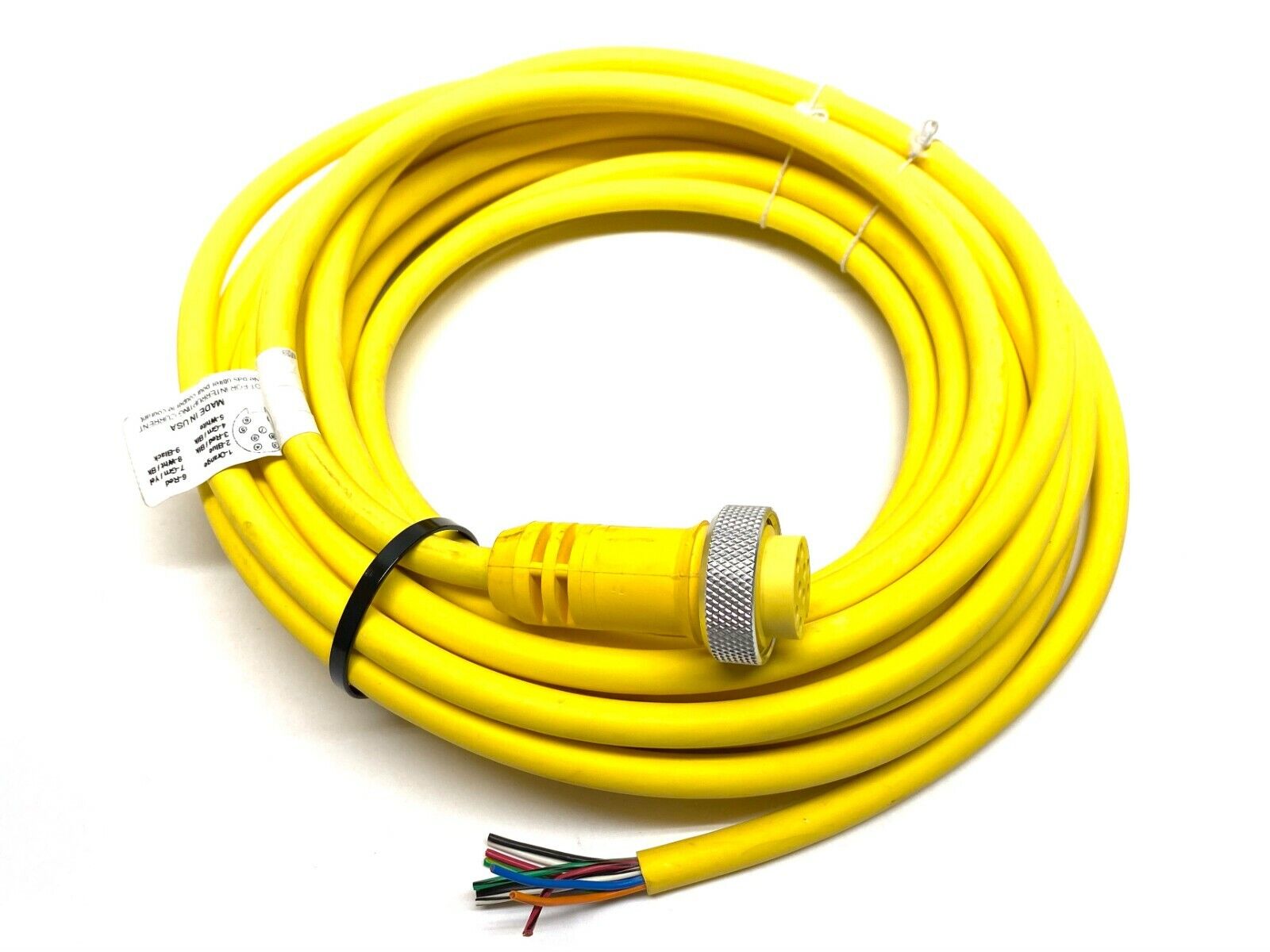 Mencom MINP-9FPX-30 Cordset 9-Pin Female Connector to Cut End - New – Open box - Maverick Industrial Sales