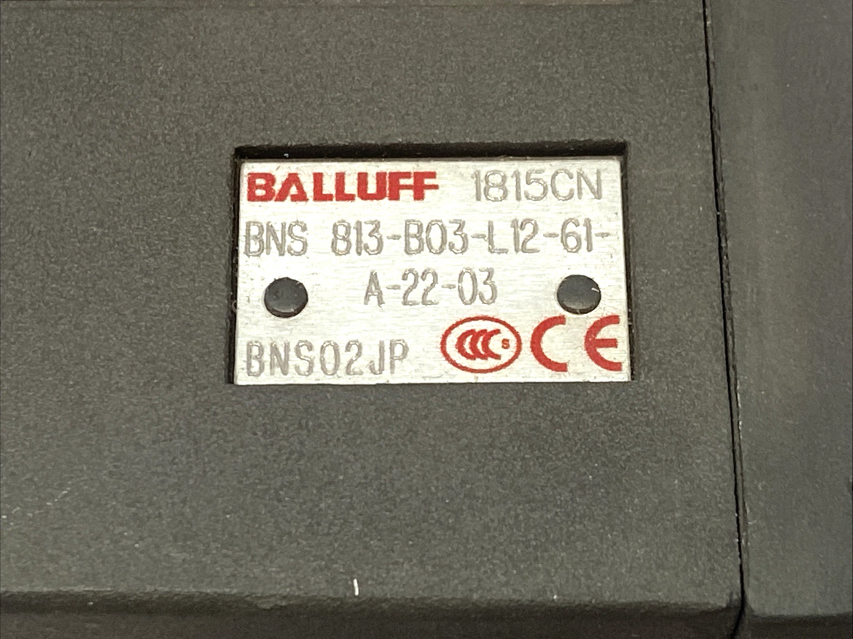 Balluff BNS 812-B03-L12-61-A-22-03 Mechanical Position Limit Switch - Maverick Industrial Sales