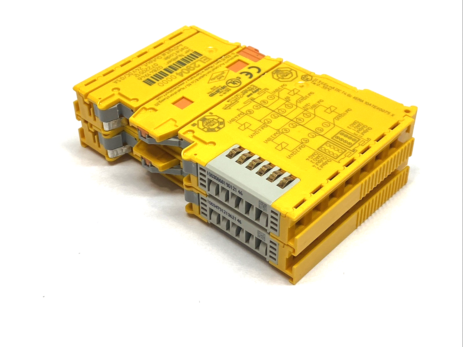 EL2904 | Beckhoff EtherCAT Terminal 4-Channel Digital Output 24V DC TwinSAFE - Used - Maverick Industrial Sales
