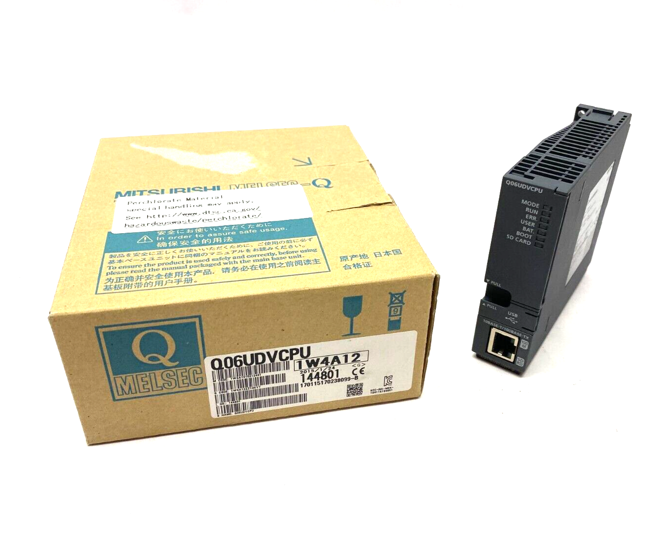 Mitsubishi Q06UDVCPU MELSEC-Q Universal Programmable Logic Controller CPU Unit - New – Open box - Maverick Industrial Sales