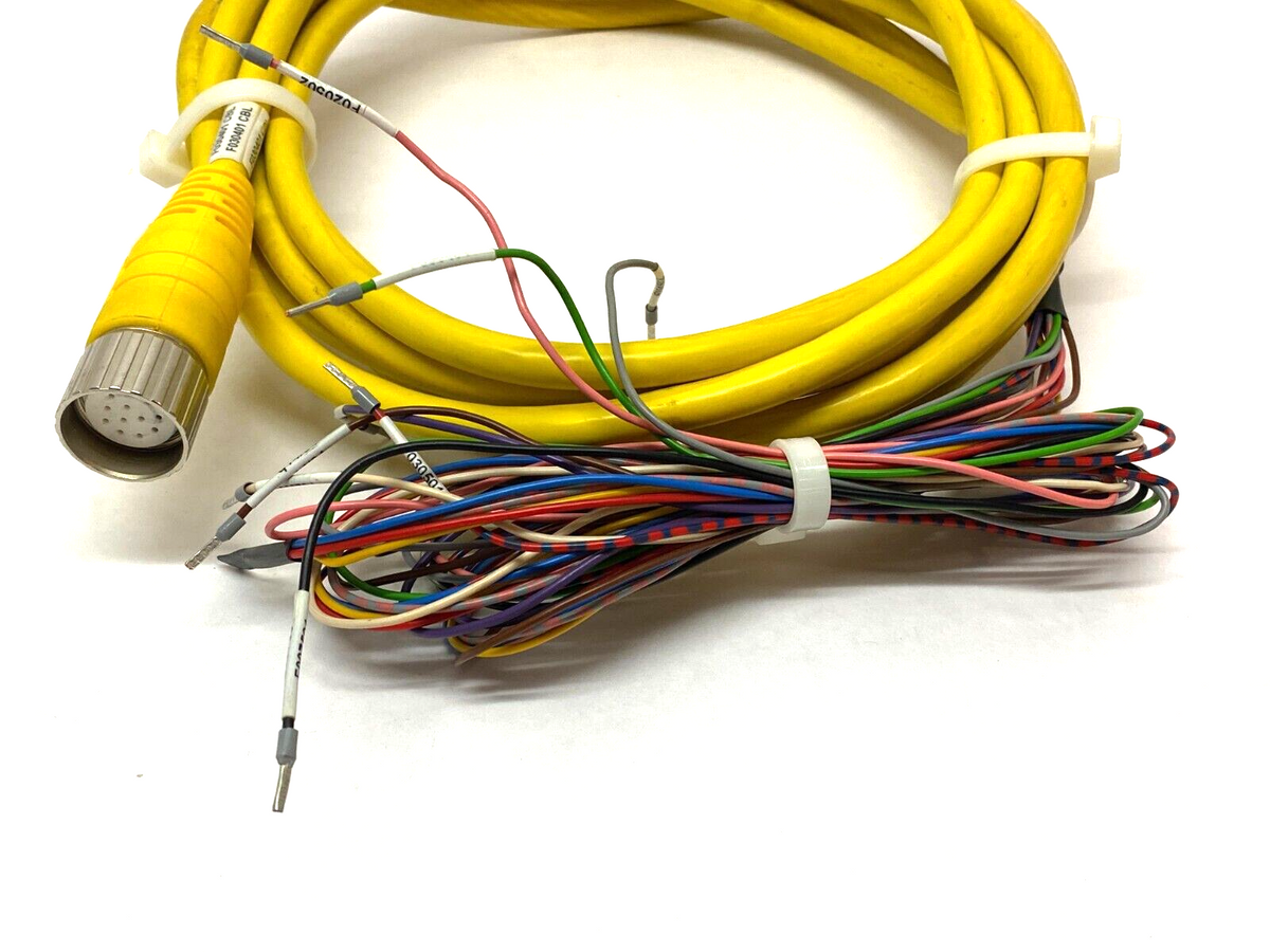 889M-F12AH-10 | Allen Bradley Ser. A Single Ended Cordset M23 12-Pin 15' Length - Used - Maverick Industrial Sales