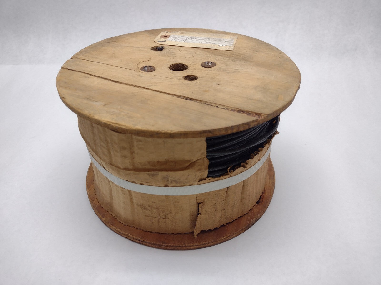Type SF-2 SOLID Appliance/Fixture Wire Black Sil/Glass 200C 600V 14AWG 1000FT - Maverick Industrial Sales