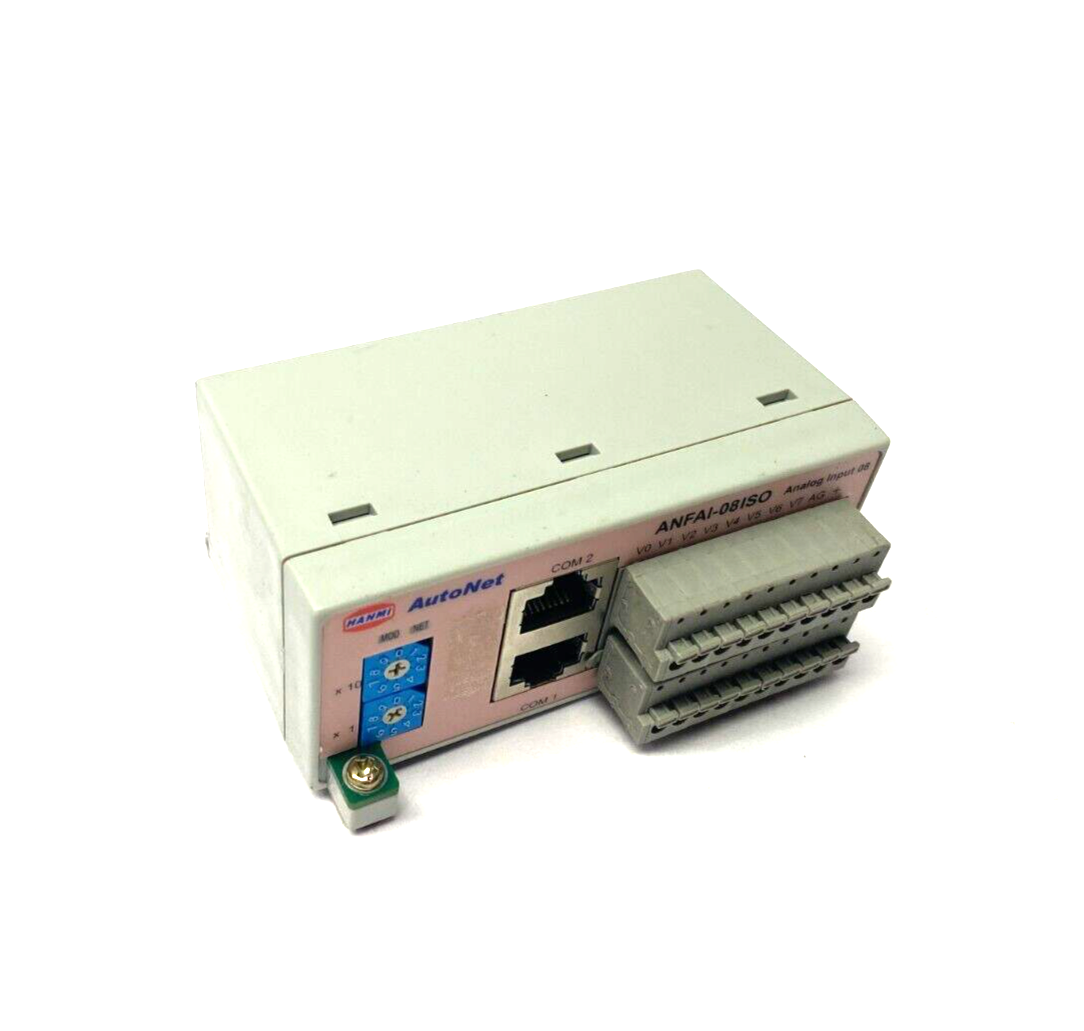 ANFAI-08ISO | Hanmi AutoNet Analog Input Module 08 - Used - Maverick Industrial Sales