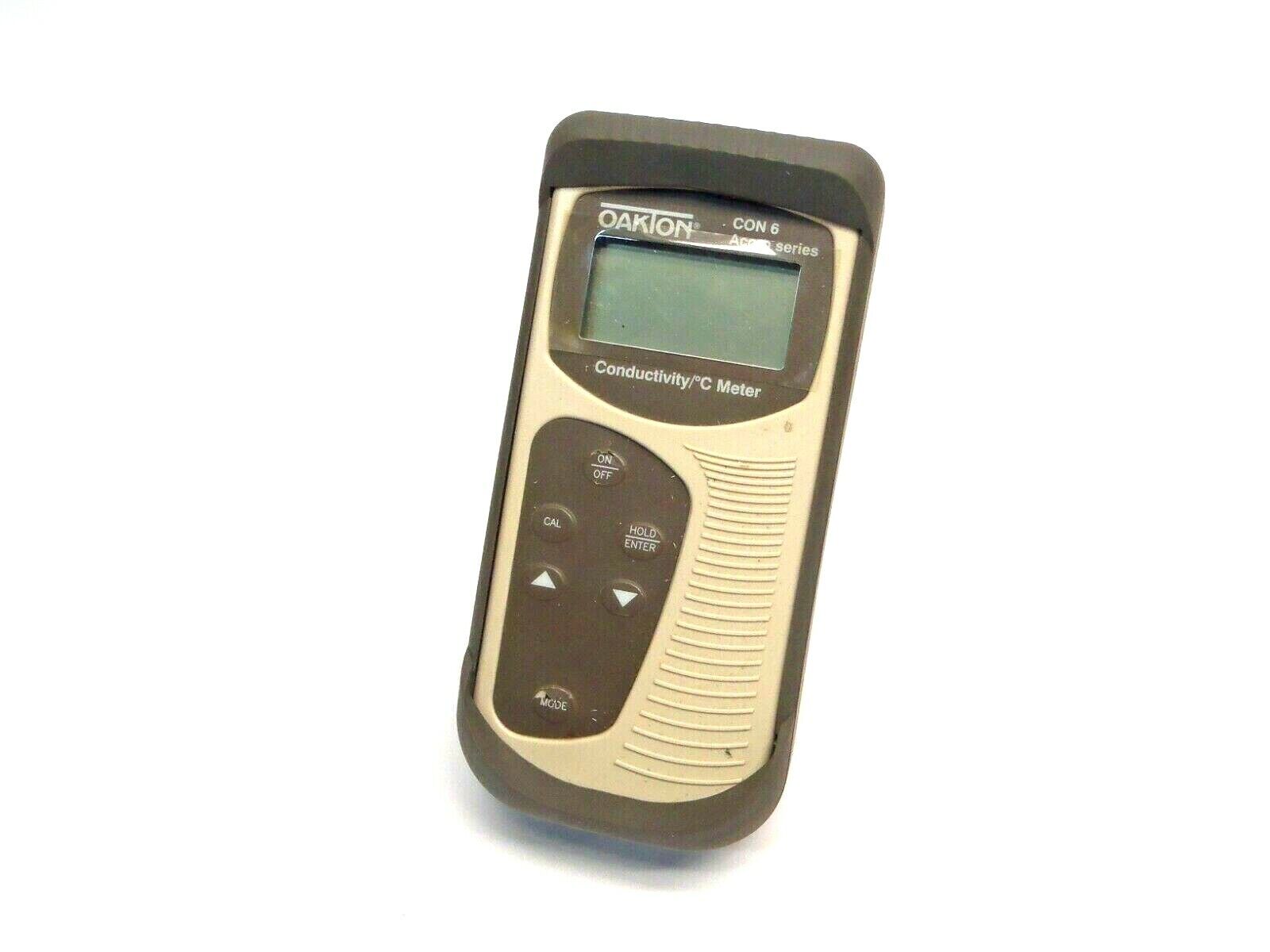 Oakton Con6 Handheld Conductivity TDS Meter - For parts or not working - Maverick Industrial Sales