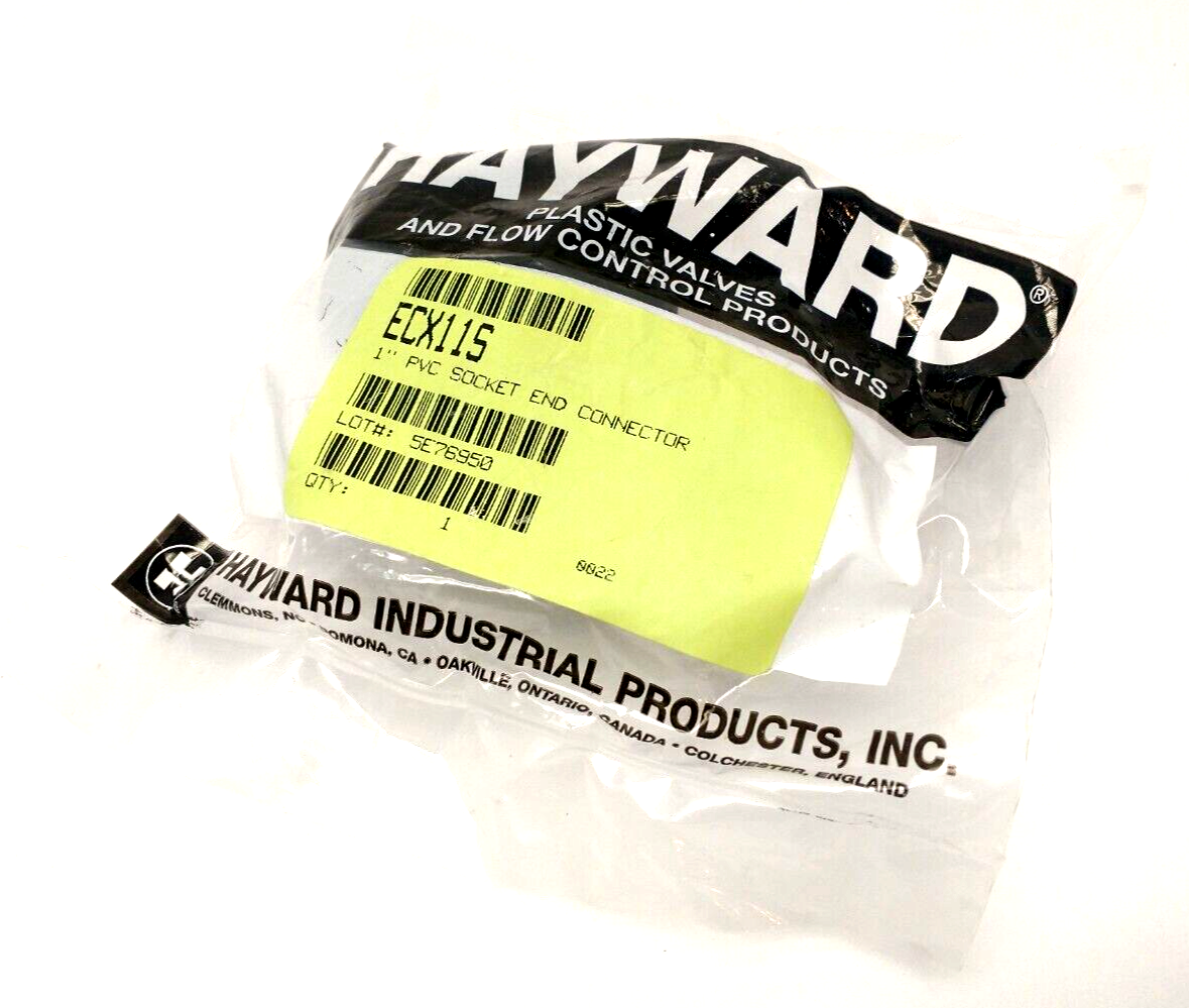 ECX11S | Hayward PVC Socket End Connector 1" - New - Maverick Industrial Sales