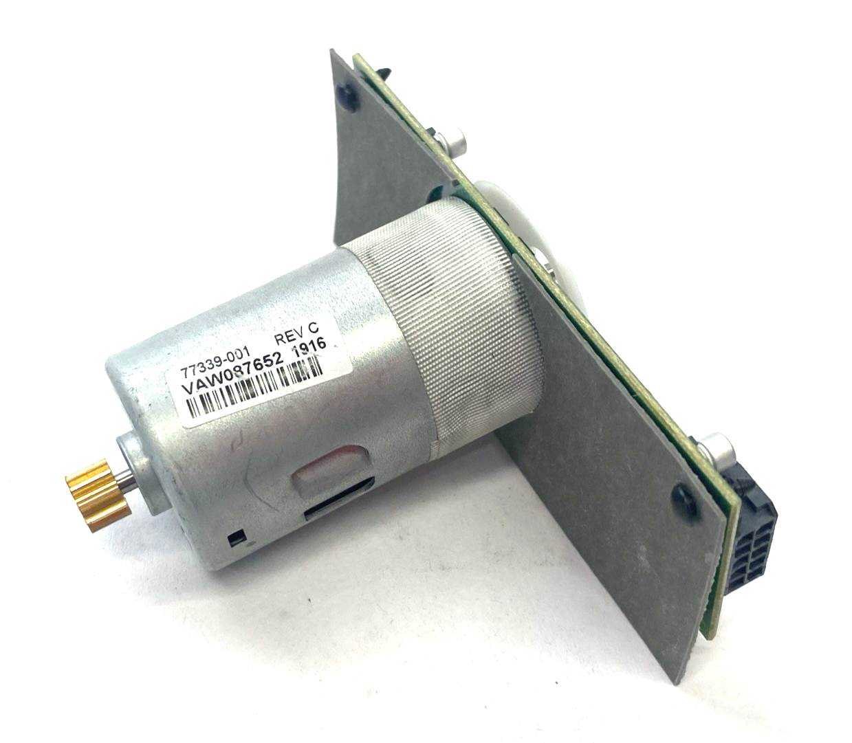 Zebra 77339-001 Take-Up Linear Motor Spindle Assembly 44197-103 MOTOR ONLY - Maverick Industrial Sales