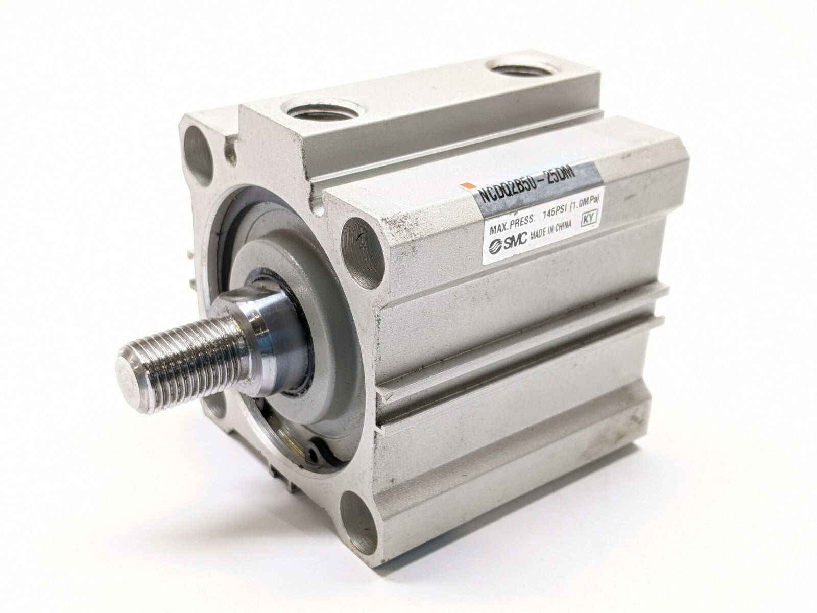 SMC NCDQ2B50-25DM Compact Pneumatic Cylinder - Used - Maverick Industrial Sales