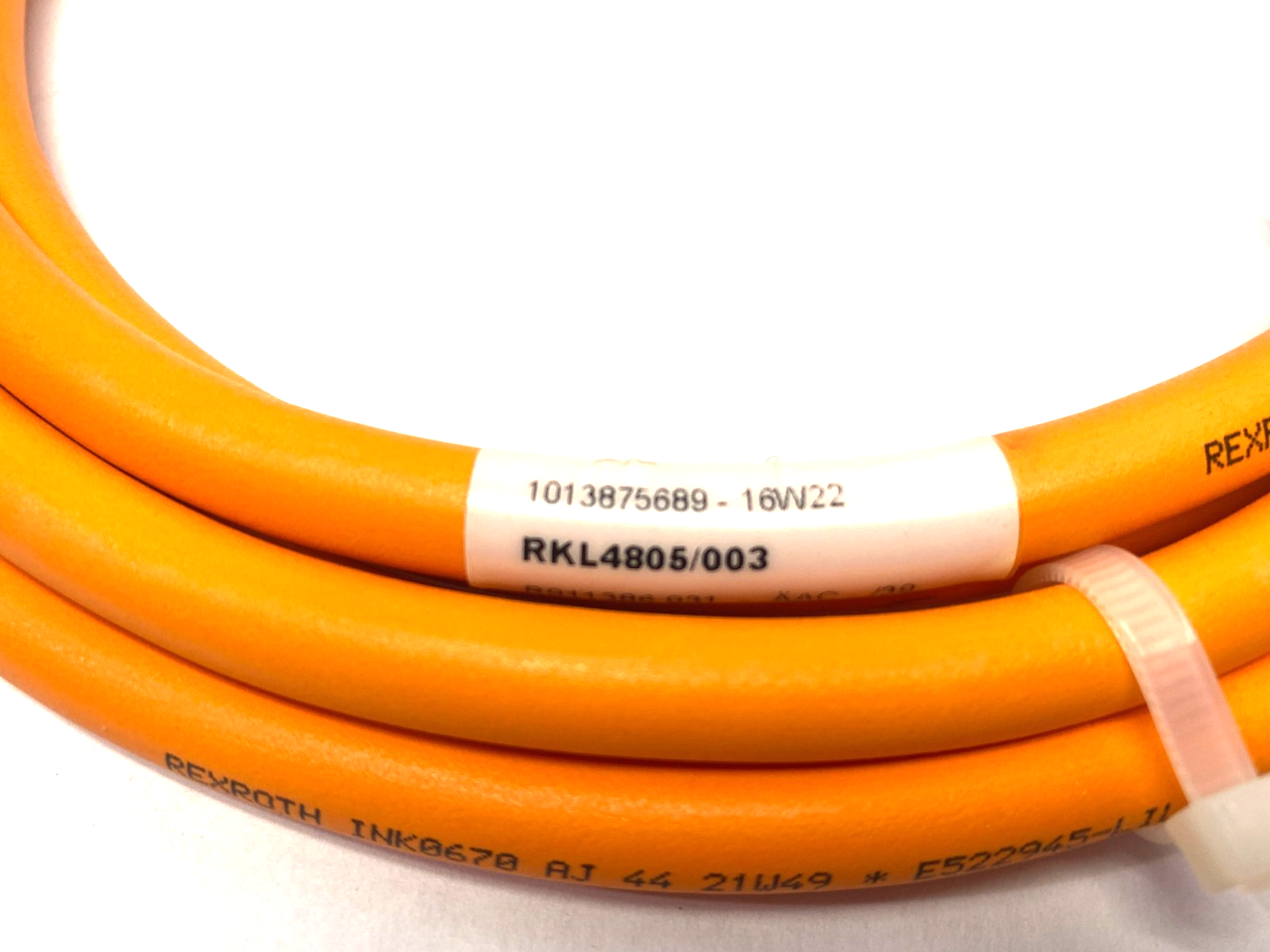 Bosch Rexroth R911386931 Servo Encoder Power Cable RKL4805/003 - Maverick Industrial Sales