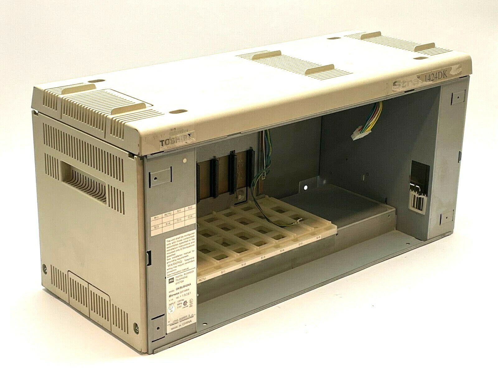 Toshiba DKSUB424A Digital Telephone System Strata DK424 - For parts or not working - Maverick Industrial Sales