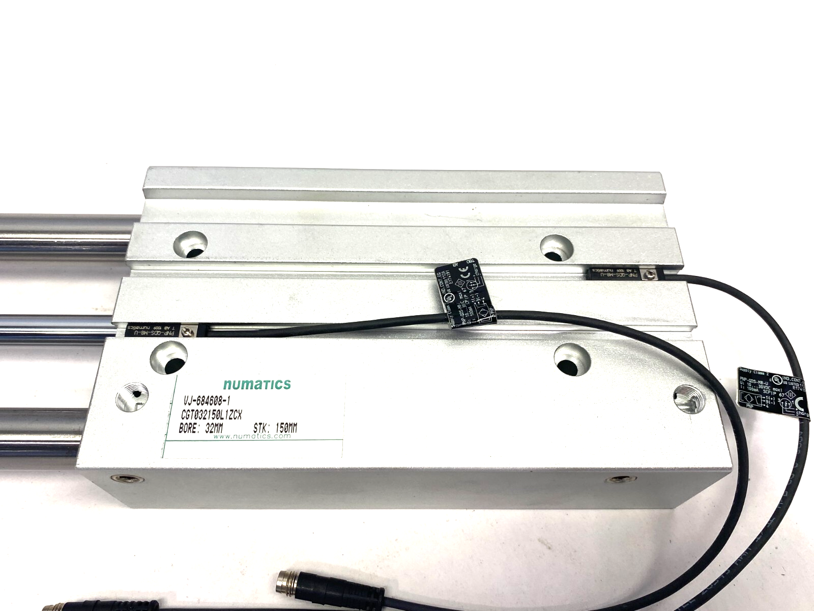 Numatics CGT032150L1ZCX Cylinder Table 32mm Bore 150mm Stroke VJ-684608-1 - Maverick Industrial Sales