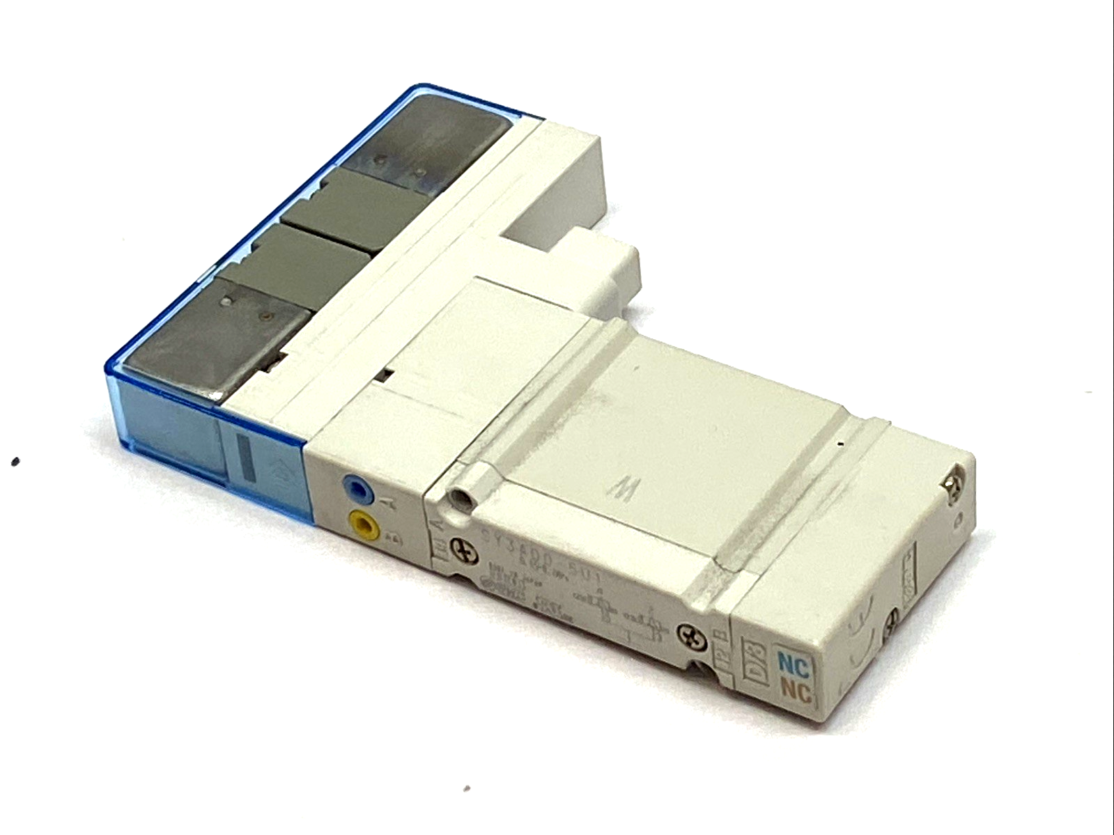 SMC SY3A00‑5U1 5‑Port Solenoid Valve - Used - Maverick Industrial Sales