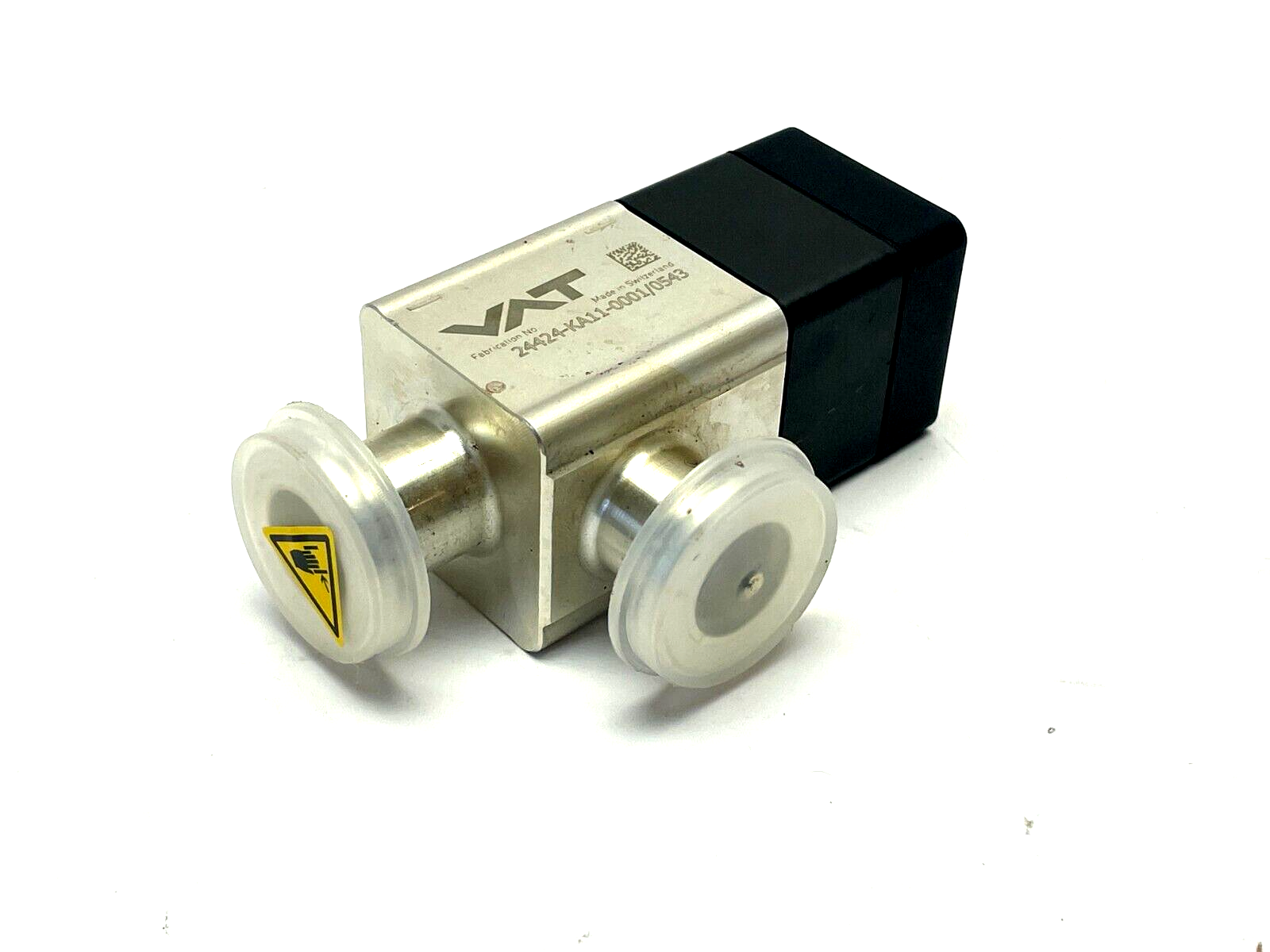 VAT 24424-KA11-0001 Angle Vacuum Valve - For parts or not working - Maverick Industrial Sales