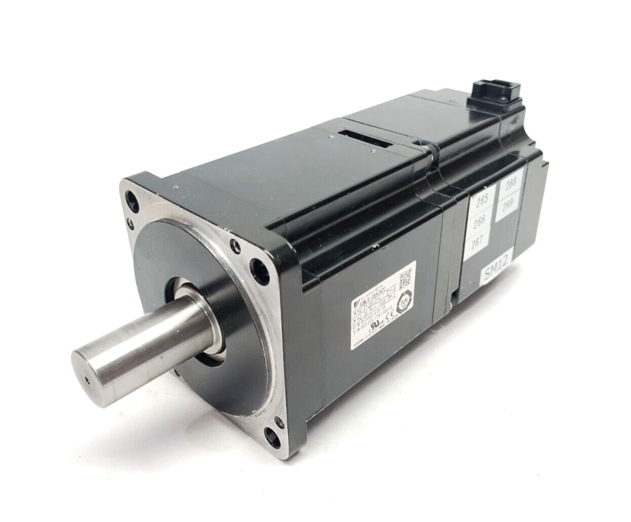 Yaskawa SGMJV-08A3A2C AC Servo Motor 200V 750W 3PH - Used - Maverick Industrial Sales