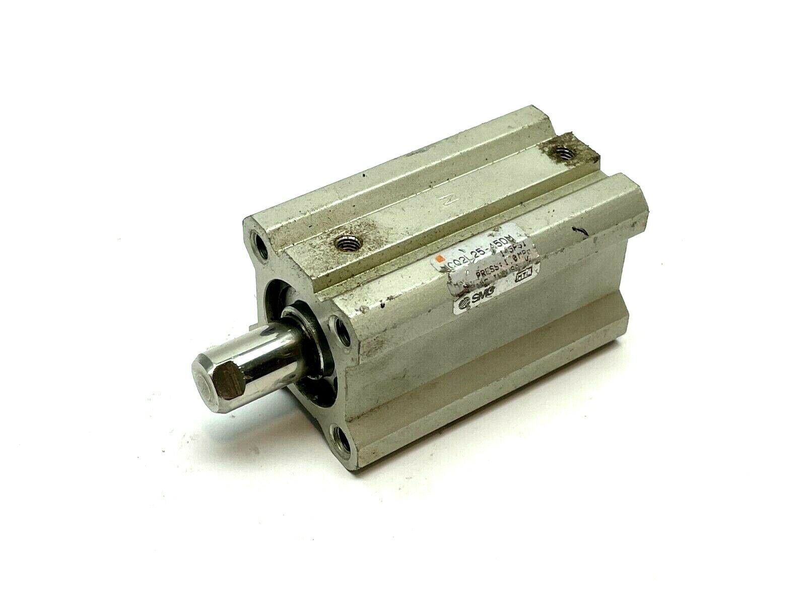 SMC NCQ2L25-45DM Compact Pneumatic Cylinder - Used - Maverick Industrial Sales