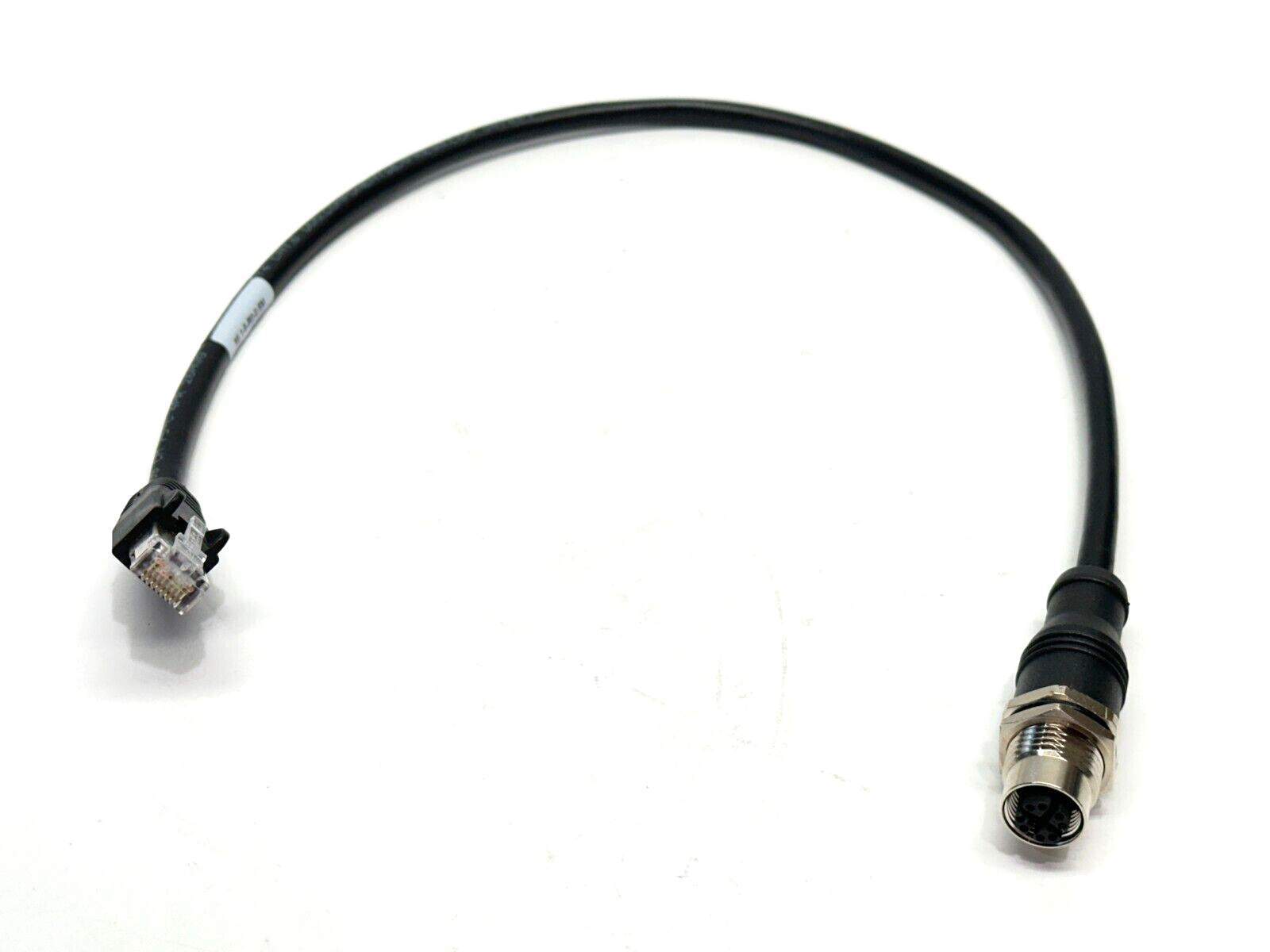 CEI MI-1-5-R0-0.5M Rev A Ethernet Cordset RJ45 - M14 Female 8-Pin 0.5m - Maverick Industrial Sales