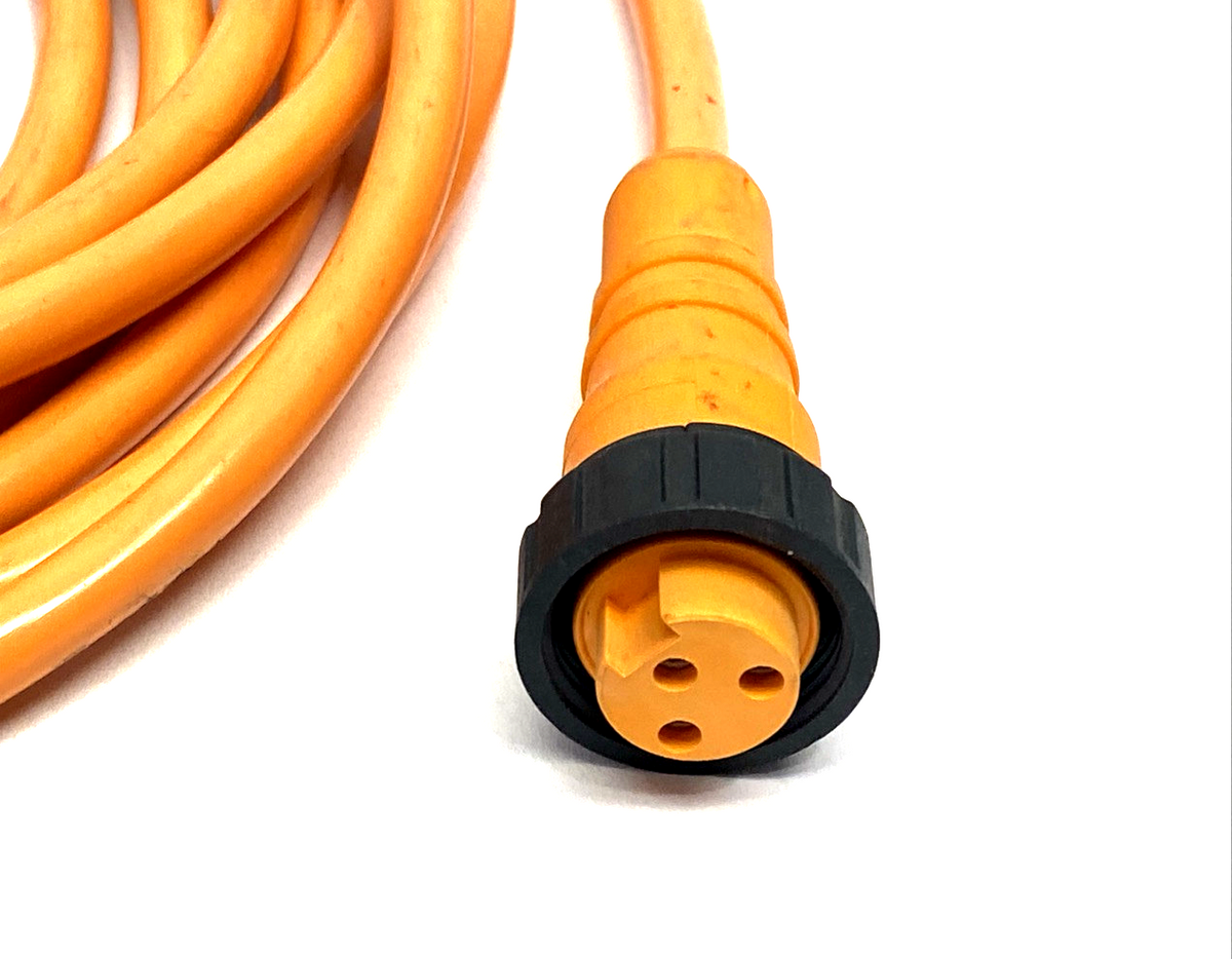 RK 30-05/5 M, 11176, RK30-05/5M | Lumberg RK 30-05/5 M Power Single-Ended Cordset 7/8" Female 3-Pin 5m 11176 - New – Open box - Maverick Industrial Sales