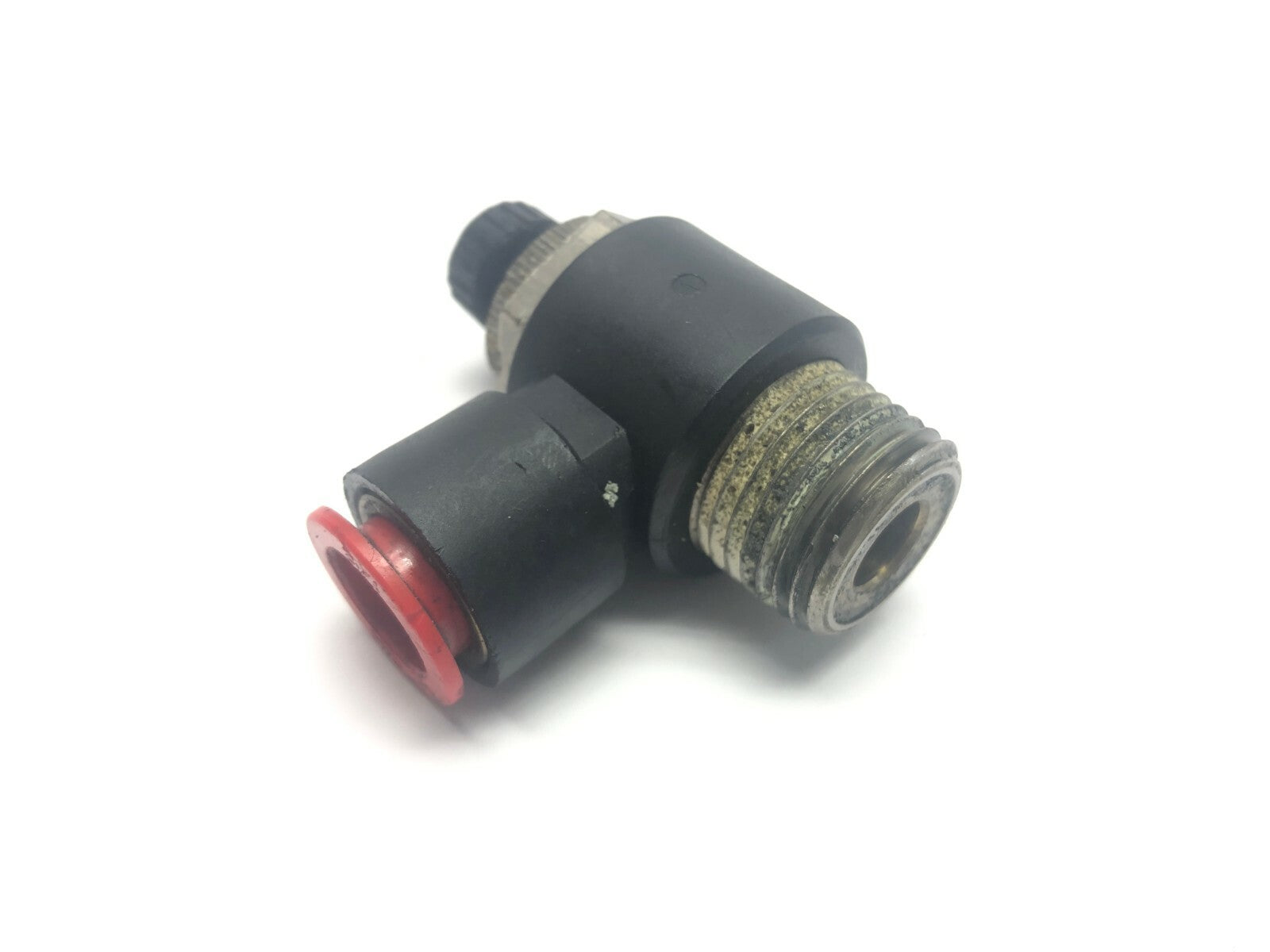 SMC AS4201F Flow Controller 1/2" One Touch Fitting to 3/8" NPT - Maverick Industrial Sales