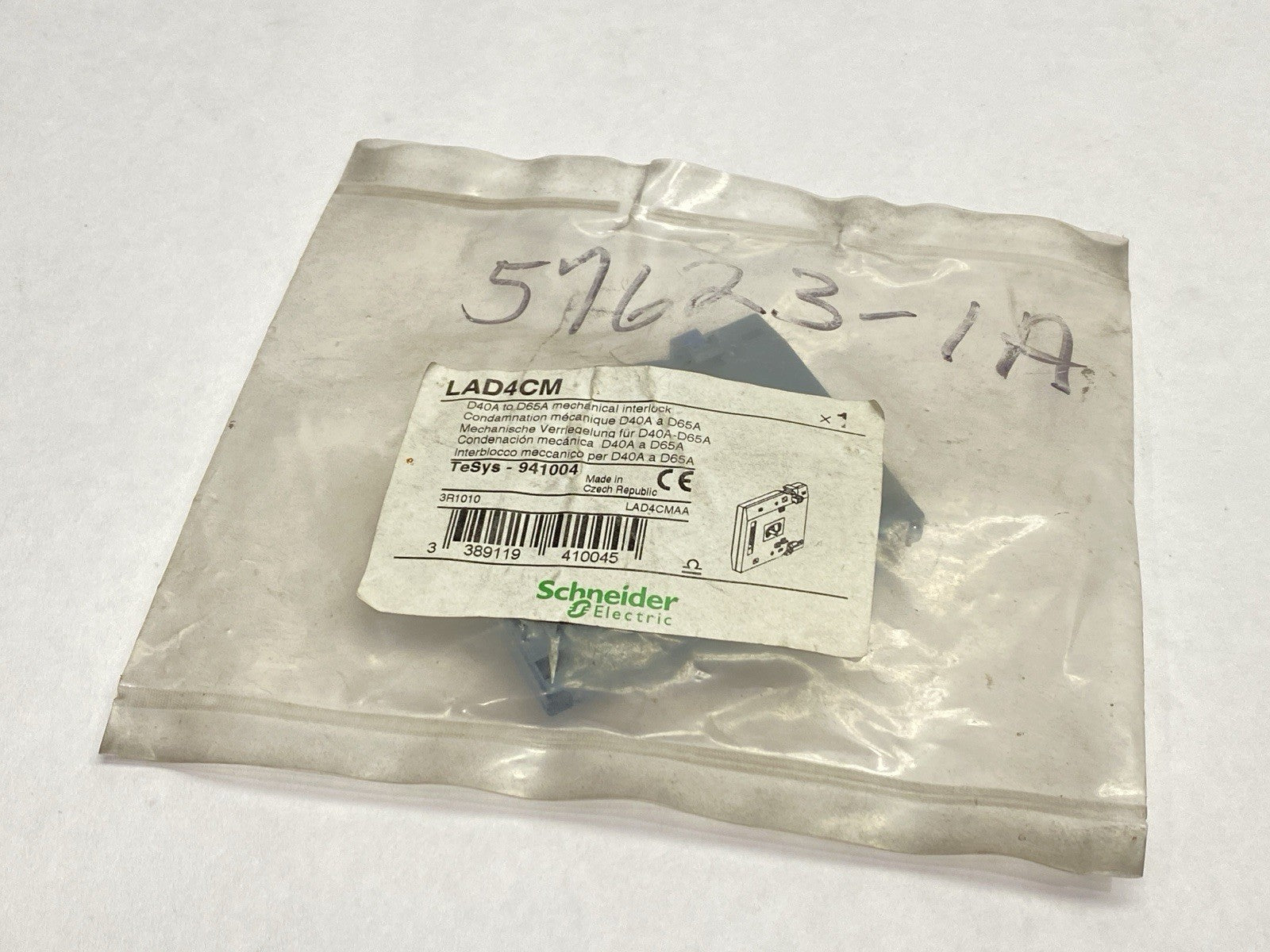 Schneider Electric LAD4CM D40A To D65A Mechanical Interlock - Maverick Industrial Sales