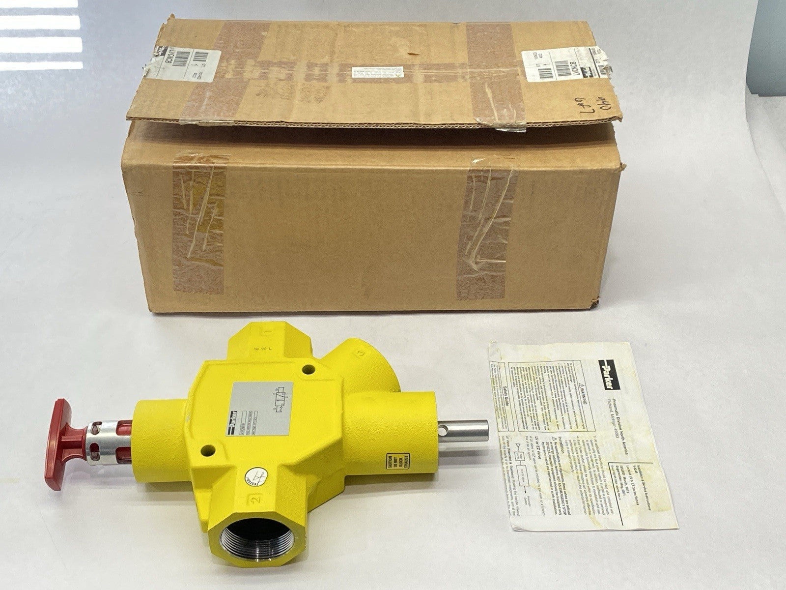 Parker LVCNCB LV Series Pneumatic Lockout High Flow 2" NPT - Maverick Industrial Sales