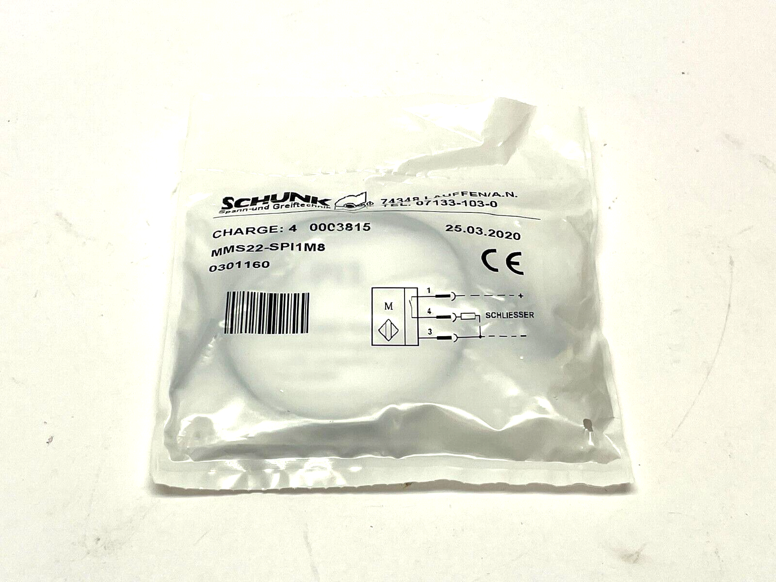 Schunk MMS22-SPI1M8 Programmable Magnetic Switch - New - Maverick Industrial Sales