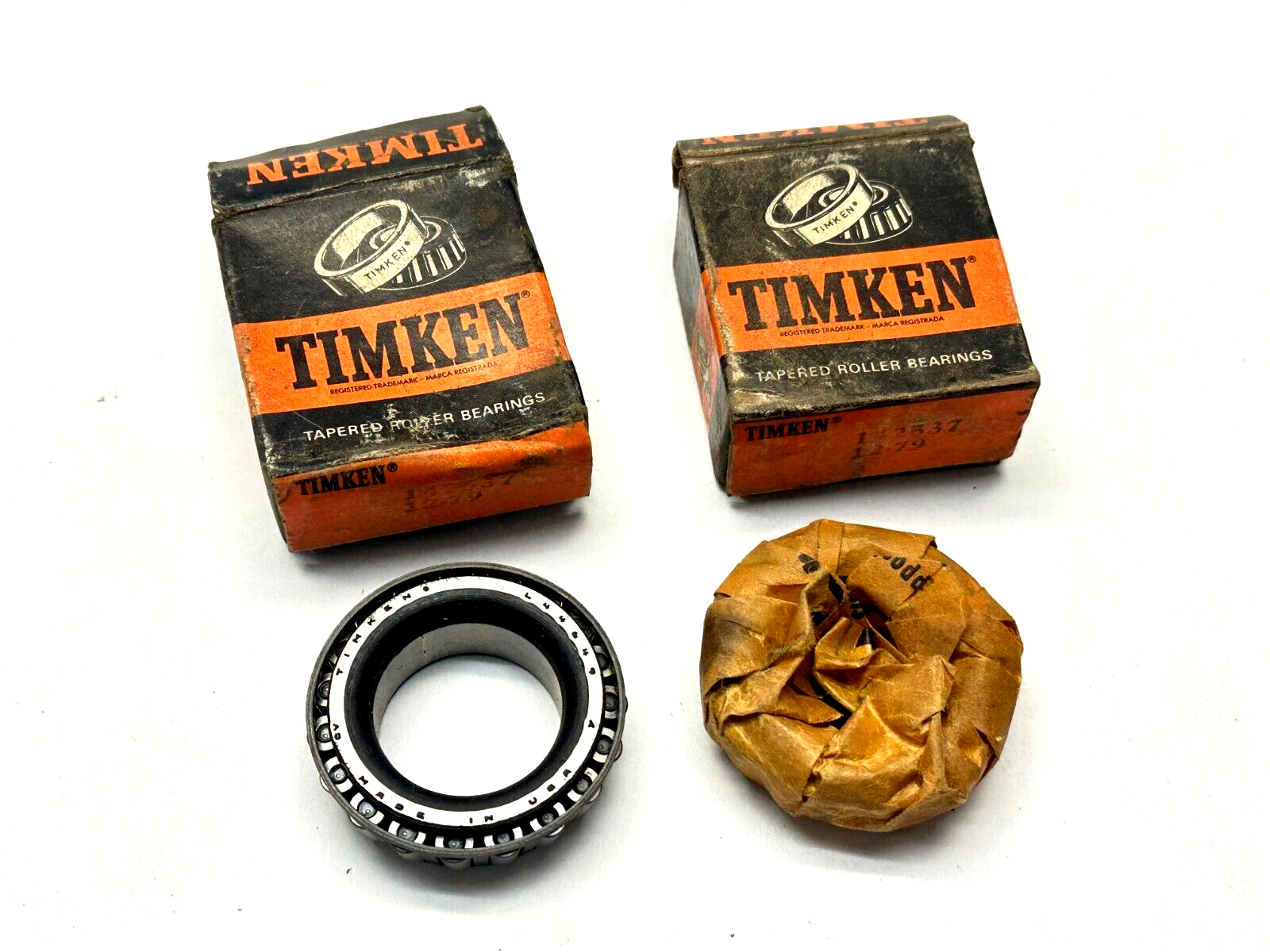 Timken 142537 12-79 Tapered Roller Bearing LOT OF 2 - New – Open box - Maverick Industrial Sales