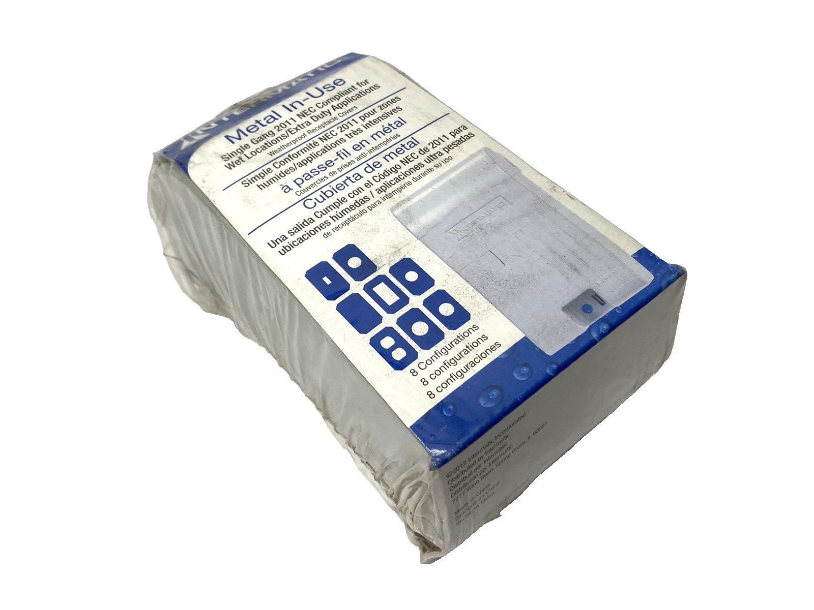 WP1010MXD | Intermatic Gray Extra-Duty Weatherproof Receptacle Cover 3-1/8" Depth - New – Open box - Maverick Industrial Sales