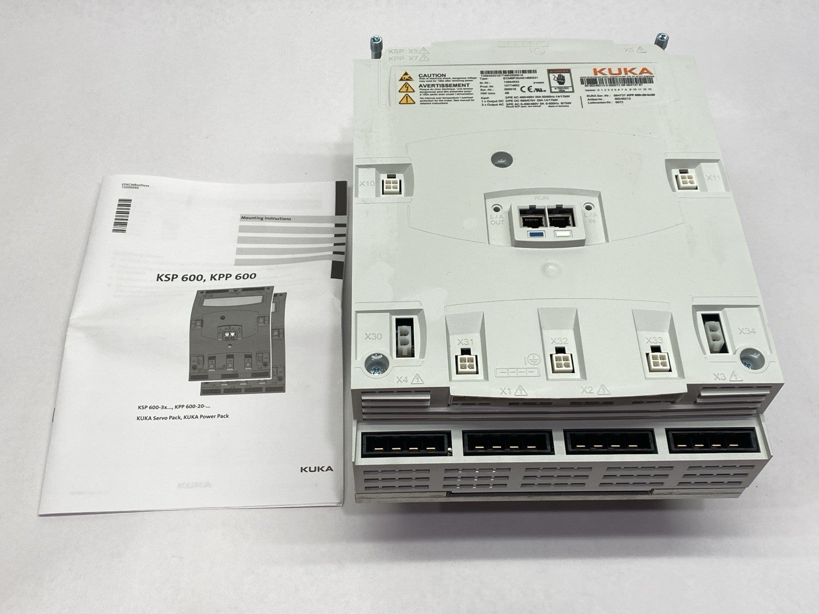 Kuka 00-245-213 ECMBP3DA014BE531 Robot Drive KPP 600-20 3x20 10774952 13594533 - Maverick Industrial Sales