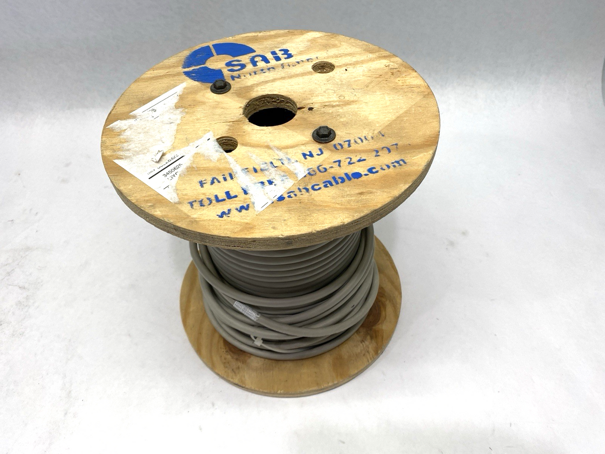 SAB 03450625 LiYCY Gray PVC Data Cable 6 x 2 x 0,25mm 24AWG SPOOL OF 45M - Maverick Industrial Sales
