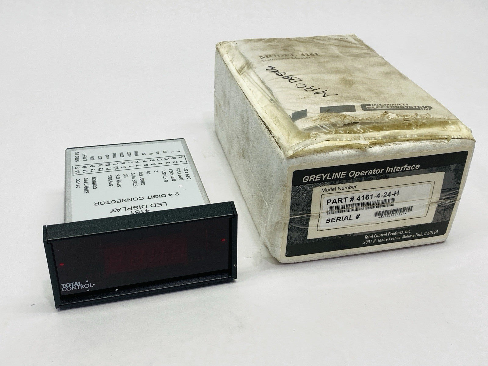 4161-4-24-H | Cincinnati Electrosystems Display Interface - New – Open box - Maverick Industrial Sales