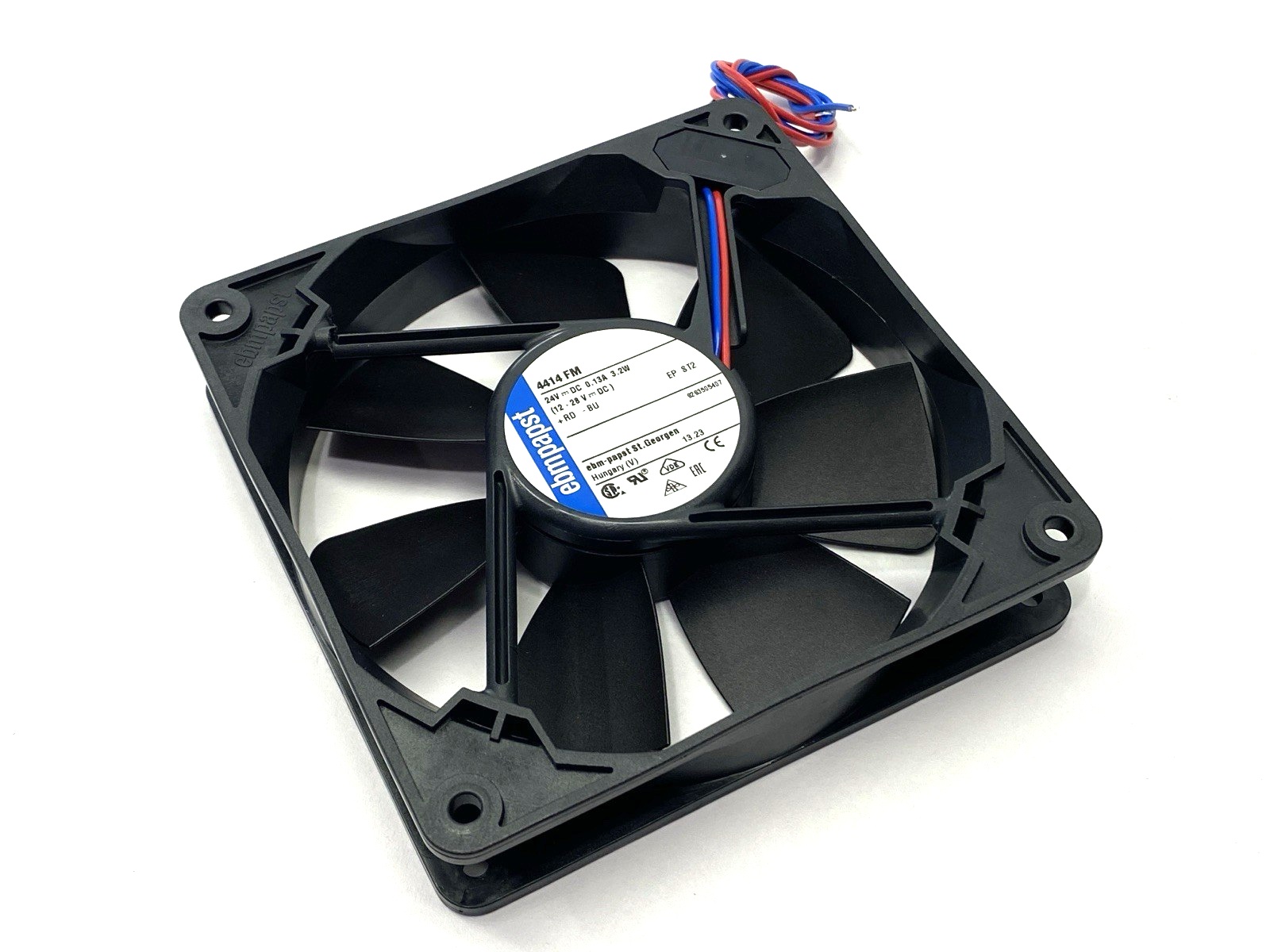 Ebm-Papst 4414 FM Auxiliary Fan 24VDC - New – Open box - Maverick Industrial Sales