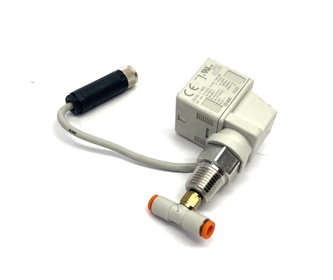 SMC ZSE20C-Y-N02L High Precision Digital Vacuum Switch 1/4" NPT - Used - Maverick Industrial Sales