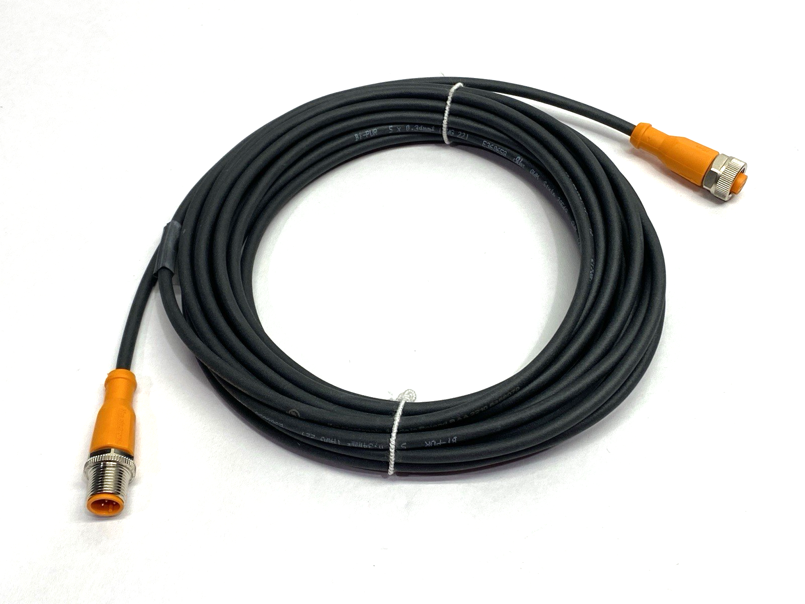 ifm VDOGH050MSS0007H05STGH050MSS Double-Ended 5-Pin M/F Connector Cordset EVC362 - Maverick Industrial Sales
