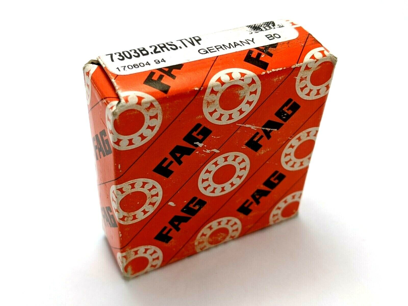 7303B-2RS-TVP | FAG 7303B.2RS.TVP Single Row Angular Contact Ball Bearing - New - Maverick Industrial Sales