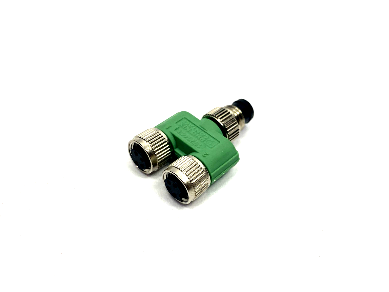 Phoenix Contact SAC-4P-M 8Y/2XM 8FS VP Y-Distributor Connector M8 4-Pin 1572443 - New – Open box - Maverick Industrial Sales