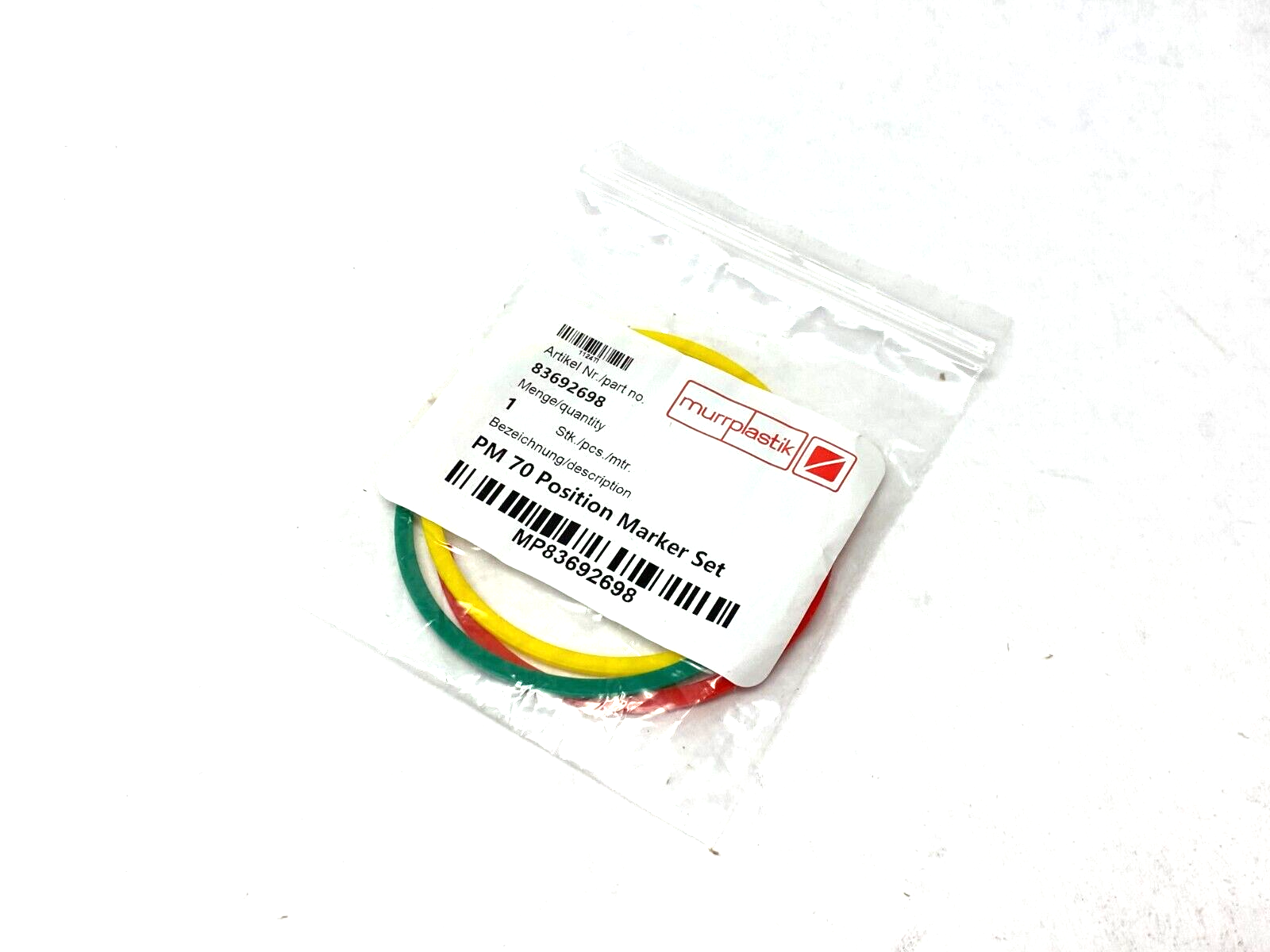 83692698 | Murrplastik Conduit Position Marker Set 70 - New - Maverick Industrial Sales