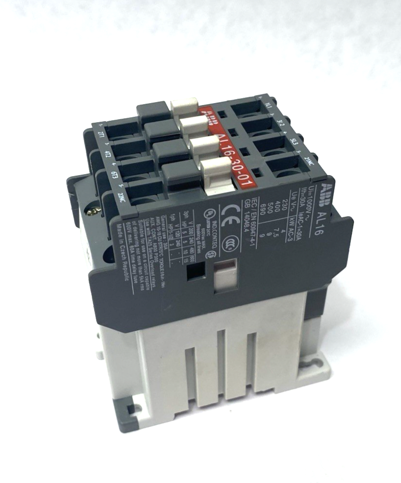 ABB AL16-30-01 Power Contactor RT5/32 12-32VDC 3-Pole, 24VDC Coil - Maverick Industrial Sales