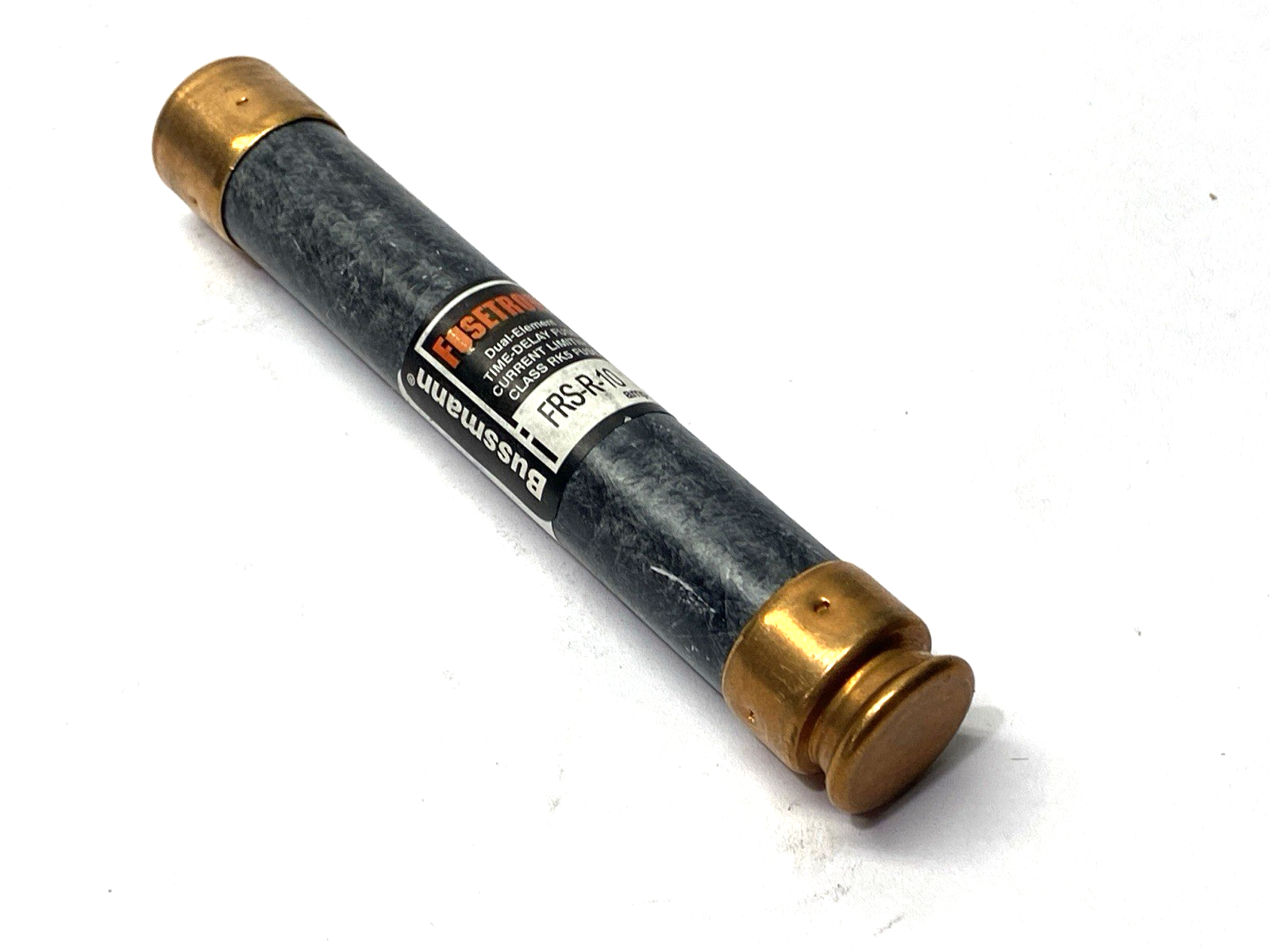 Fusetron FRS-R-10 Time-Delay Current Limiting Fuse Class RK5 600V 10A SHELFWARE - Maverick Industrial Sales