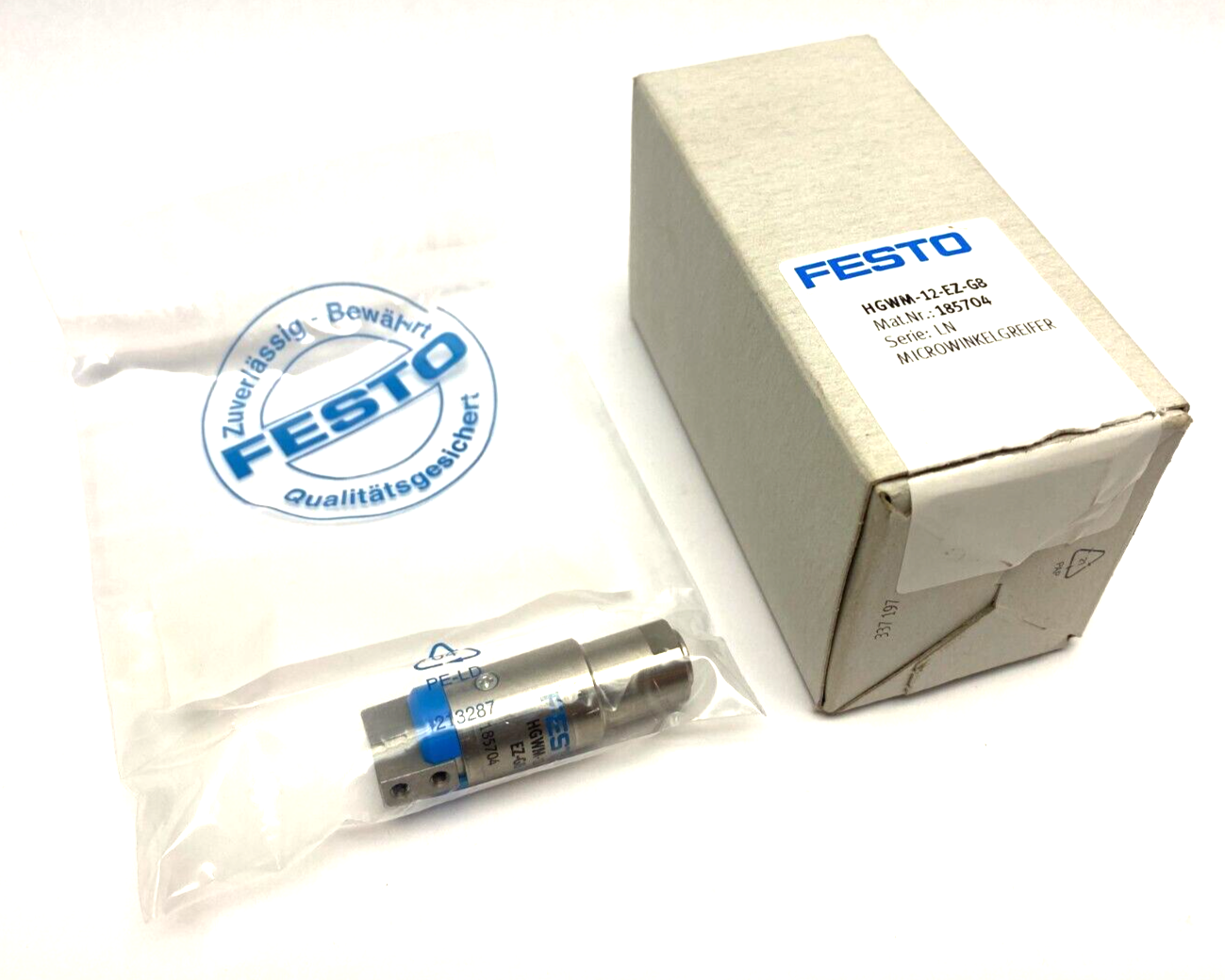 Festo HGWM-12-EZ-G8 Micro Angled Gripper 185704 - Maverick Industrial Sales