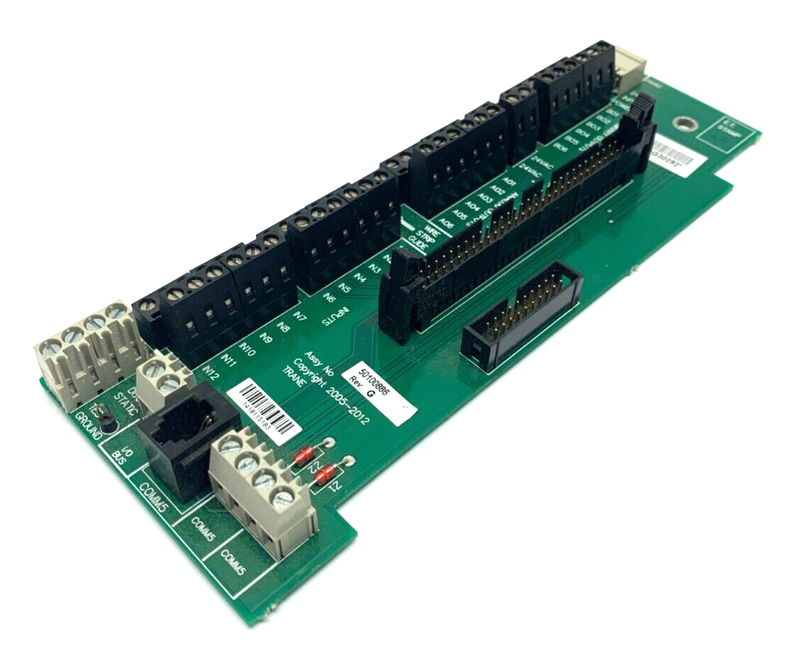 Trane 50100886 Rev G. Circuit Card Bd. No. 34103202 Rev. B - Maverick Industrial Sales