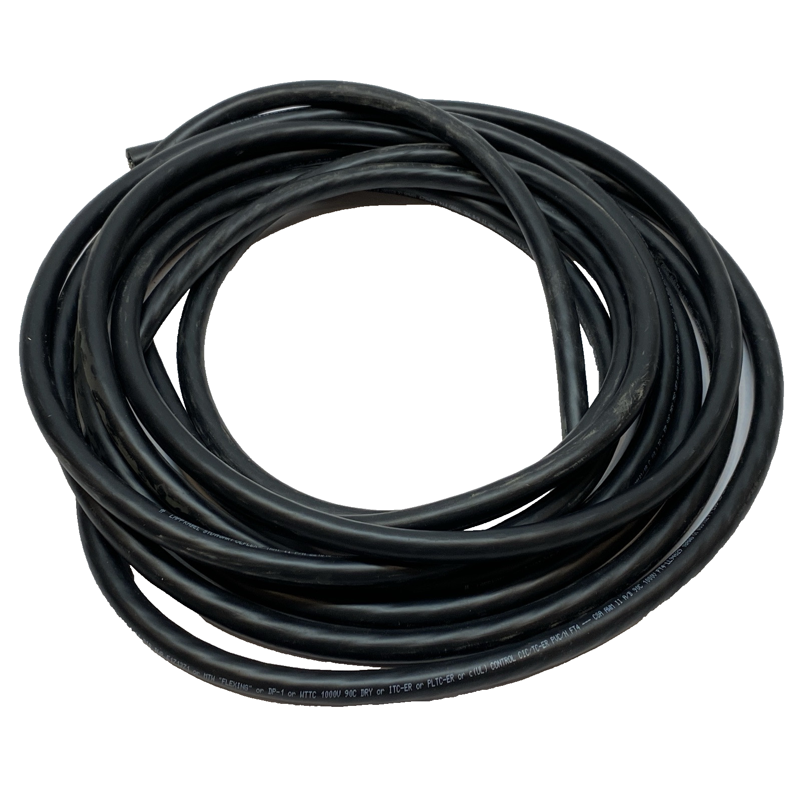 LAPP 221818 Cable OLFLEX TRAY II 18G1 18/18C 24-FT 18C 18 AWG Black - Maverick Industrial Sales