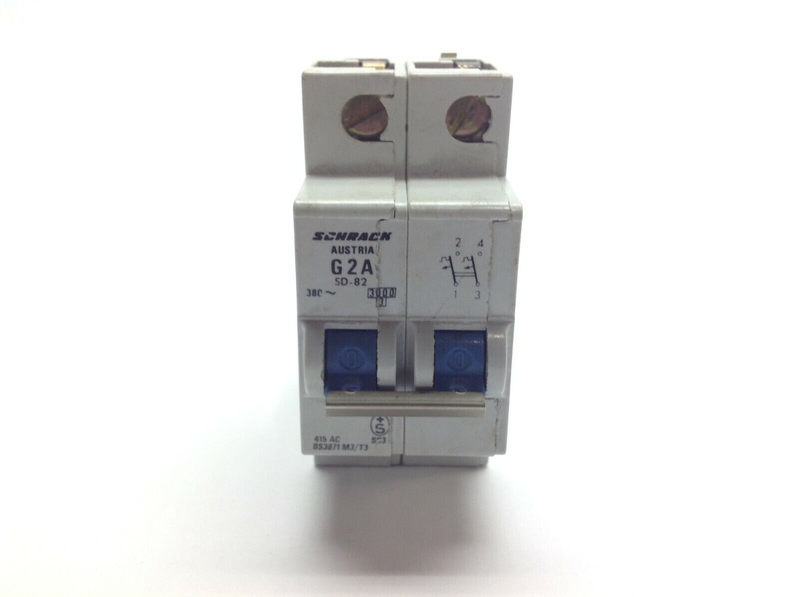 Schrack SD-82 G2A Circuit Breaker 415 VAC - Maverick Industrial Sales