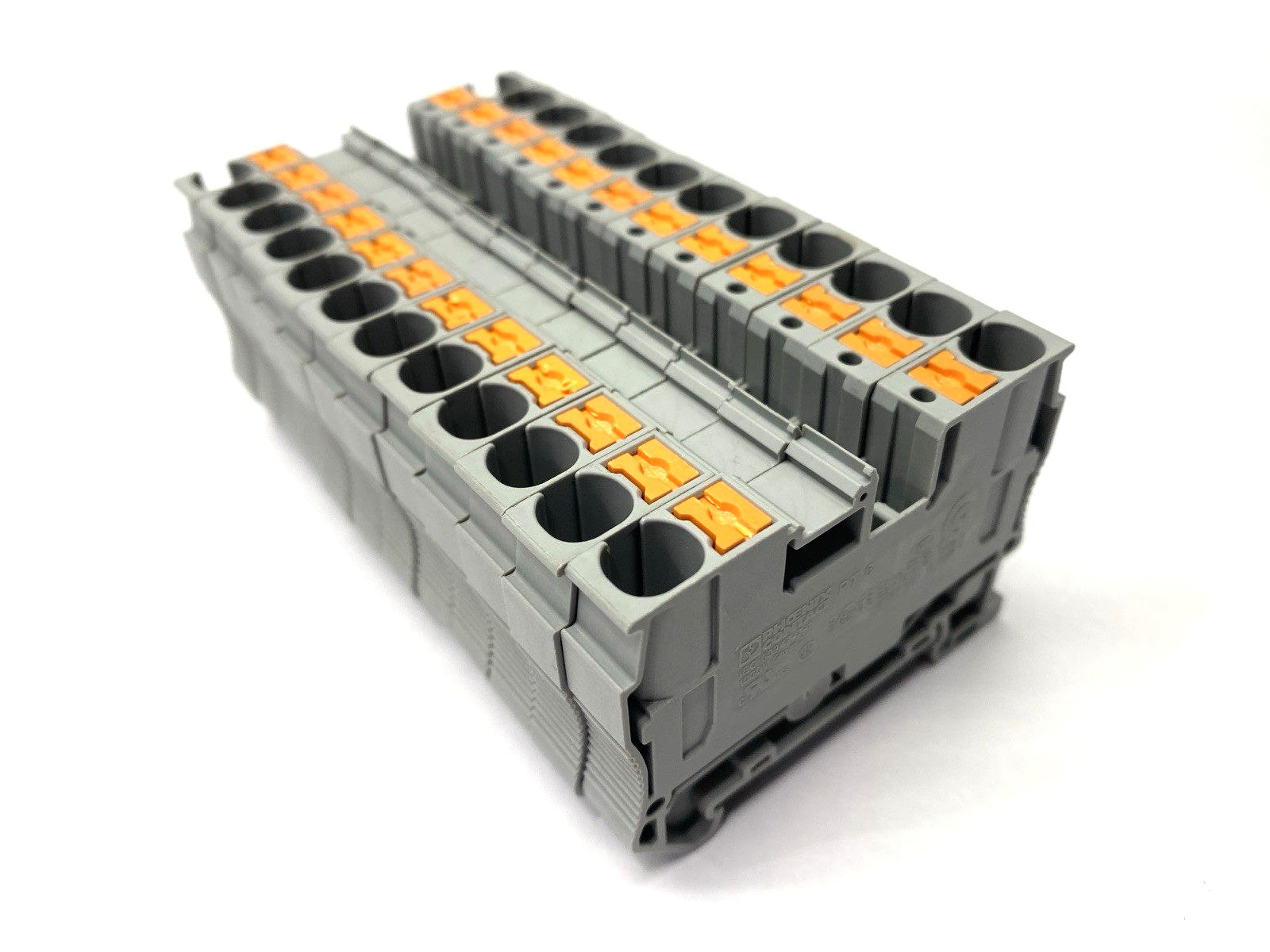 PT 6 | Phoenix Contact Feed-Through Terminal Block 3211813 LOT OF 12 - Used - Maverick Industrial Sales