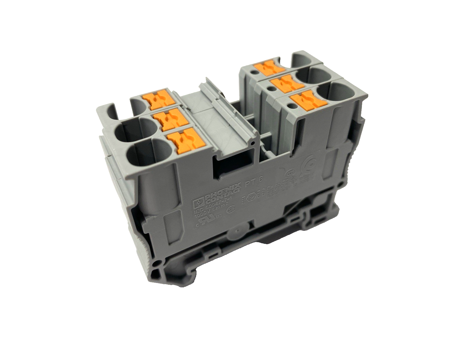 Phoenix Contact PT 6 Feed-Through Terminal Block 3211813 LOT OF 3 - Maverick Industrial Sales