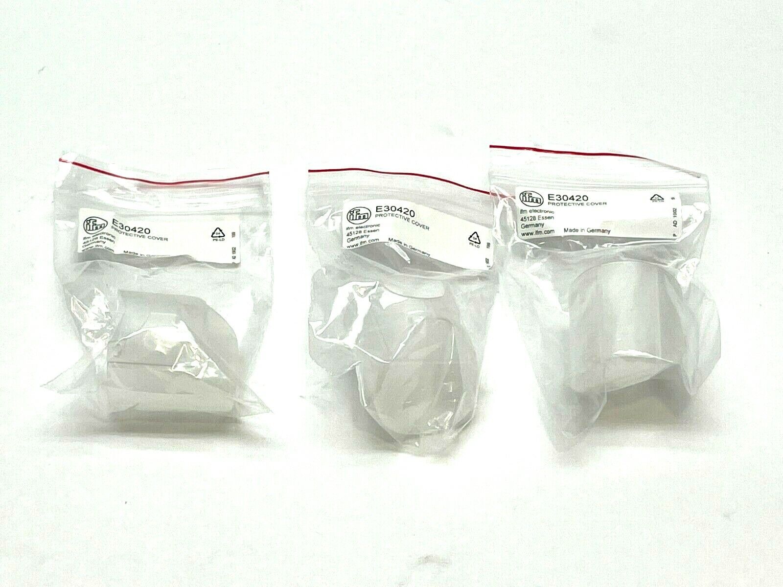 IFM E30420 Protective Cover for Process Sensors LOT OF 3 - New - Maverick Industrial Sales