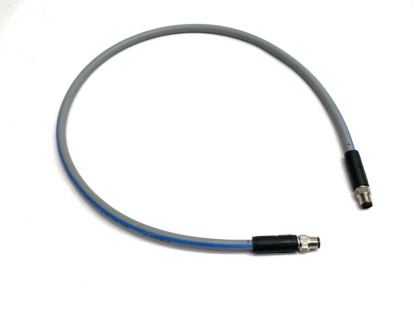 Festo NEBC-D8G4-ES-0.5-N-S-D8G4-ET Double-Ended 4-Pin M8 Male Cordset 8065123 - Maverick Industrial Sales