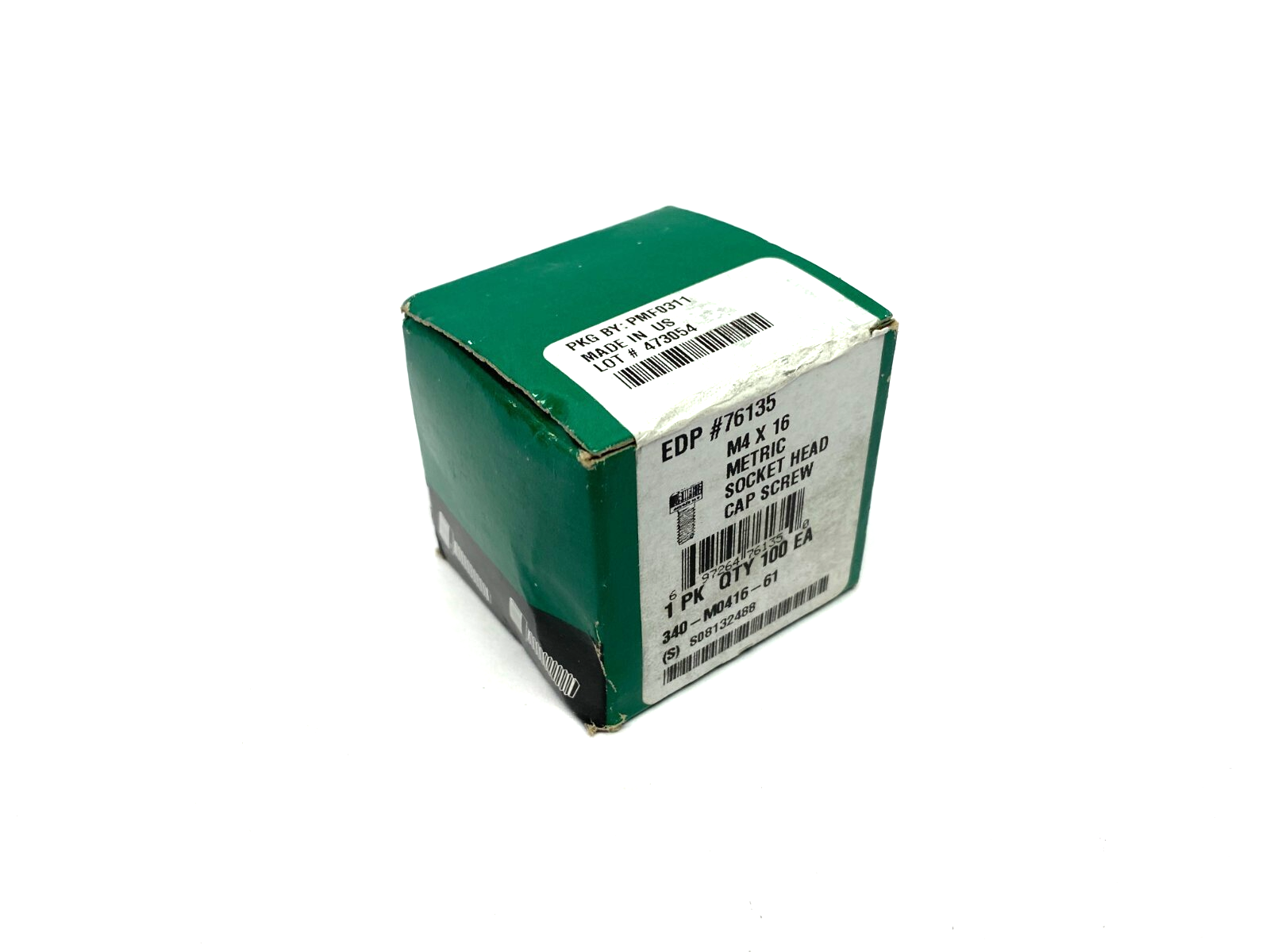 Decorah 340-M0416-61 Socket Head Cap Screw Metric M4 x 16 BOX OF 100 - Maverick Industrial Sales