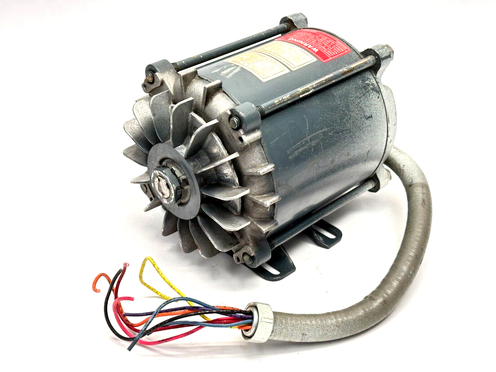 GE 5K42HG5074FX AC Motor 1/2 HP 1725 RPM 3 PH 230/460V STK NO K203 - For parts or not working - Maverick Industrial Sales